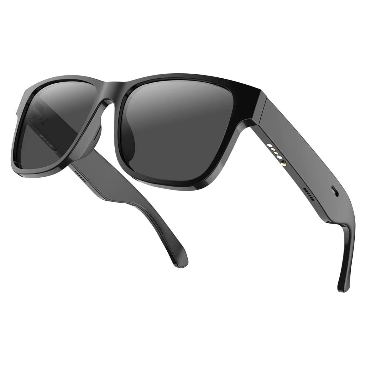 Gafas de Audio Bluetooth RUIMEN con Lentes Anti-UV y Micrófono