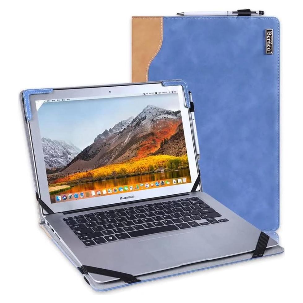 Funda Protectora para Laptop Lenovo Yoga 14" Azul - Berfea