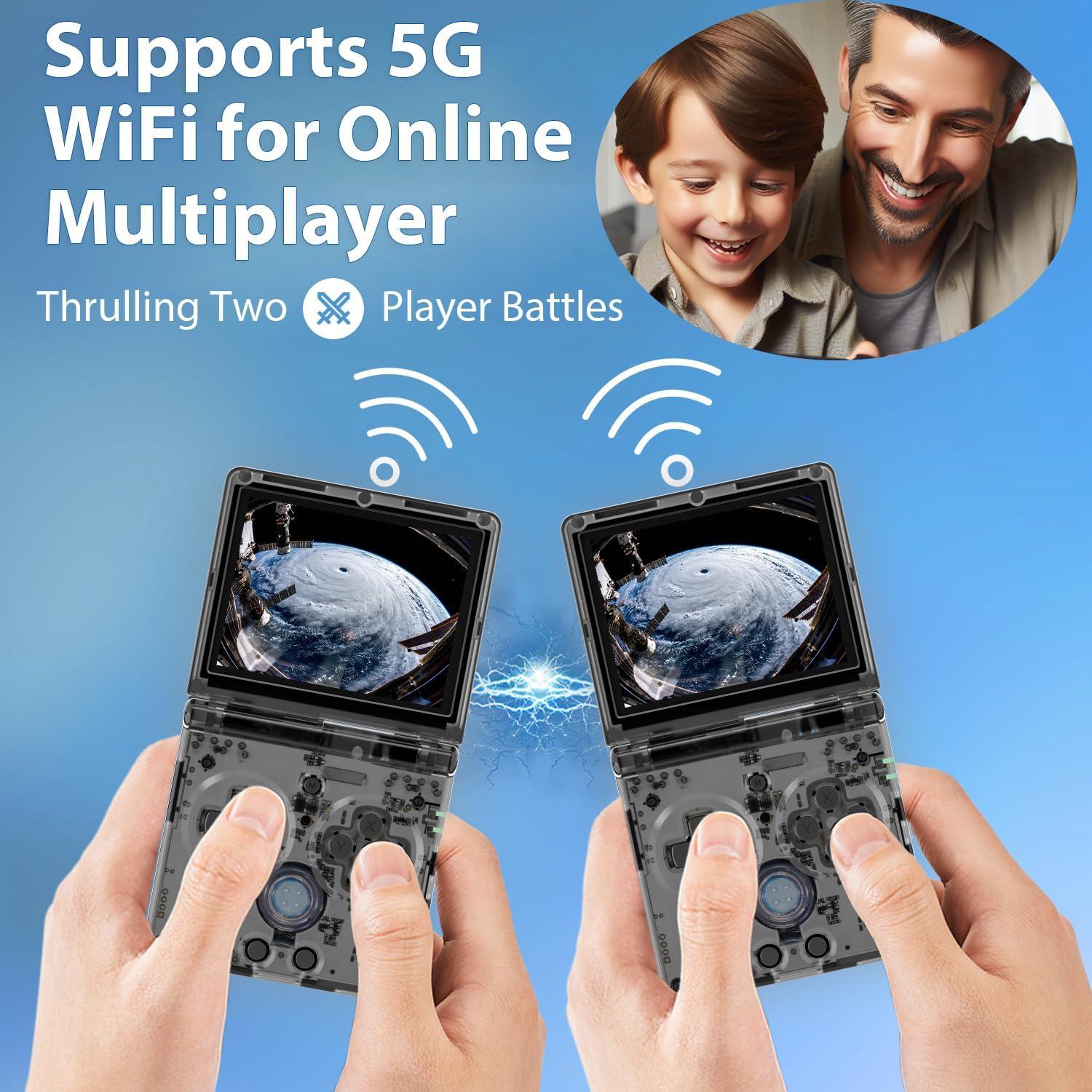 Consola de Juegos Portátil Anbernic RG35XXSP 64GB Pantalla 3.5"