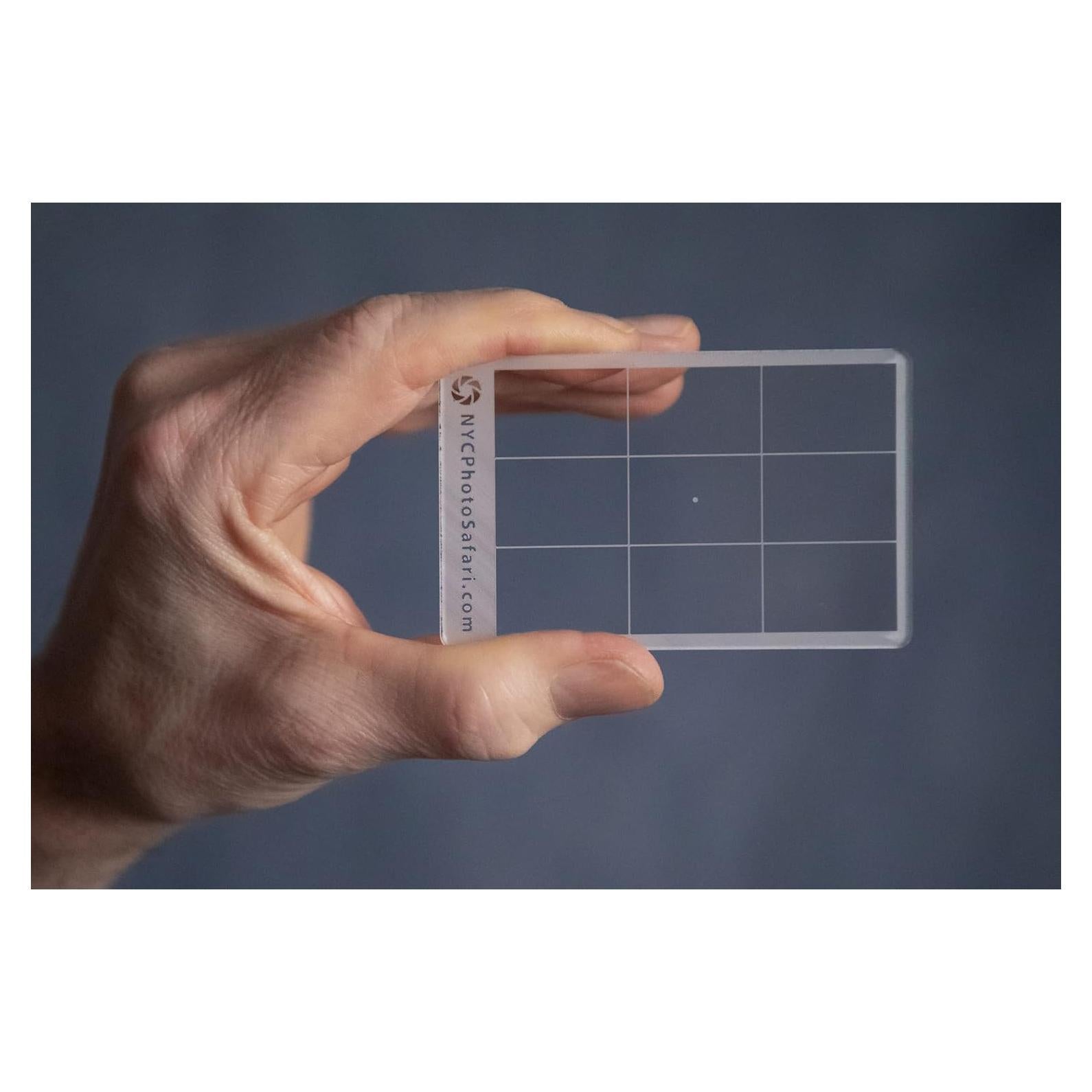 Visor de Composición Safari Fotográfico NYC - Regla de Tercios