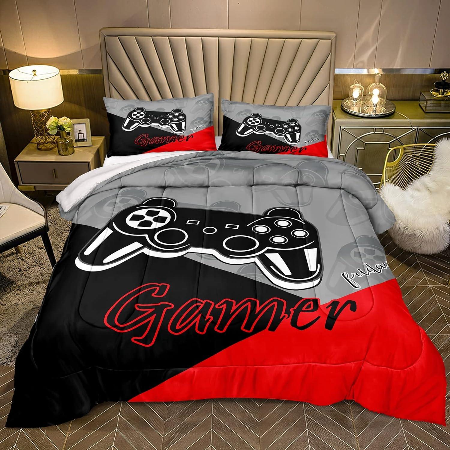 Juego de Ropa de Cama Gamer Z.Jian HOME Individual 173x229 cm