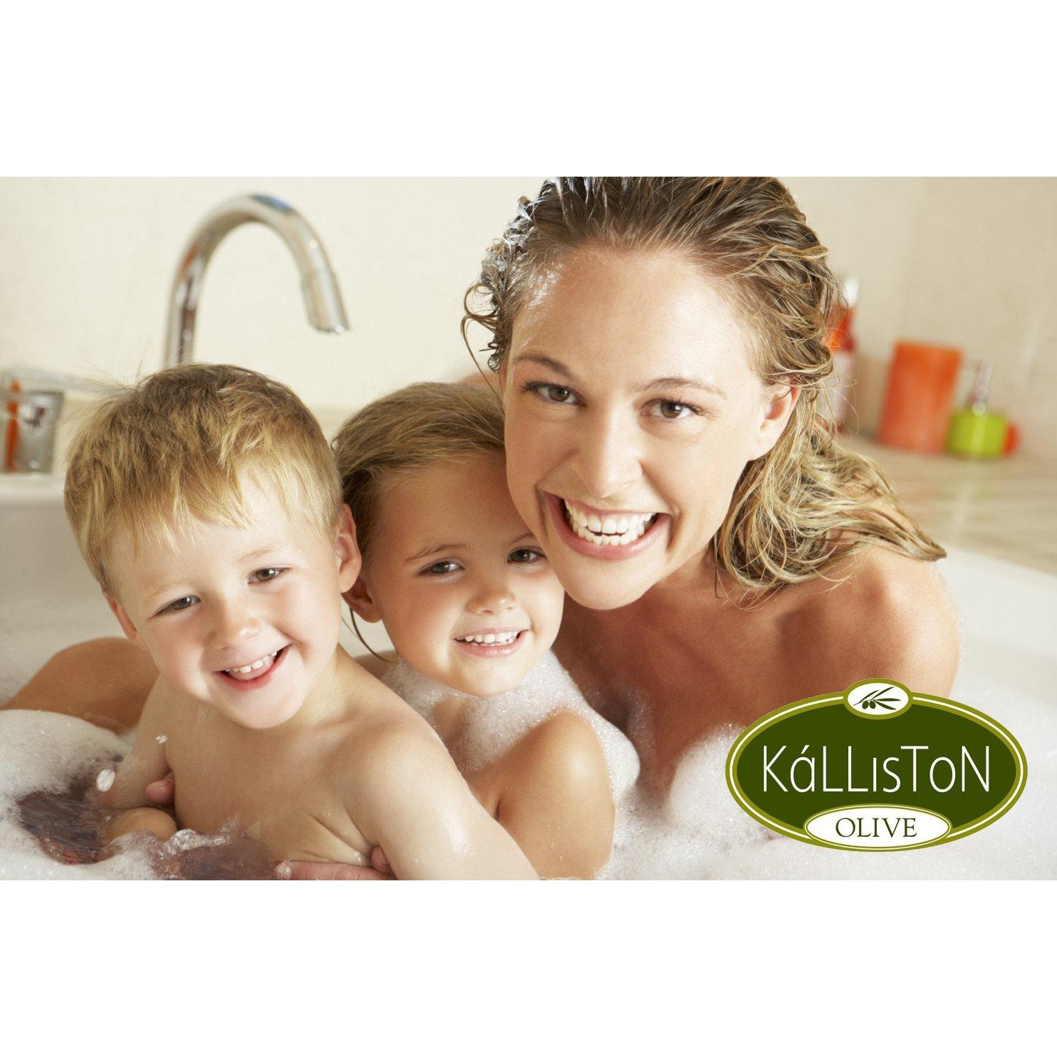 Jabón Natural de Oliva y Aloe Ellora - Hidratante 3 Piezas