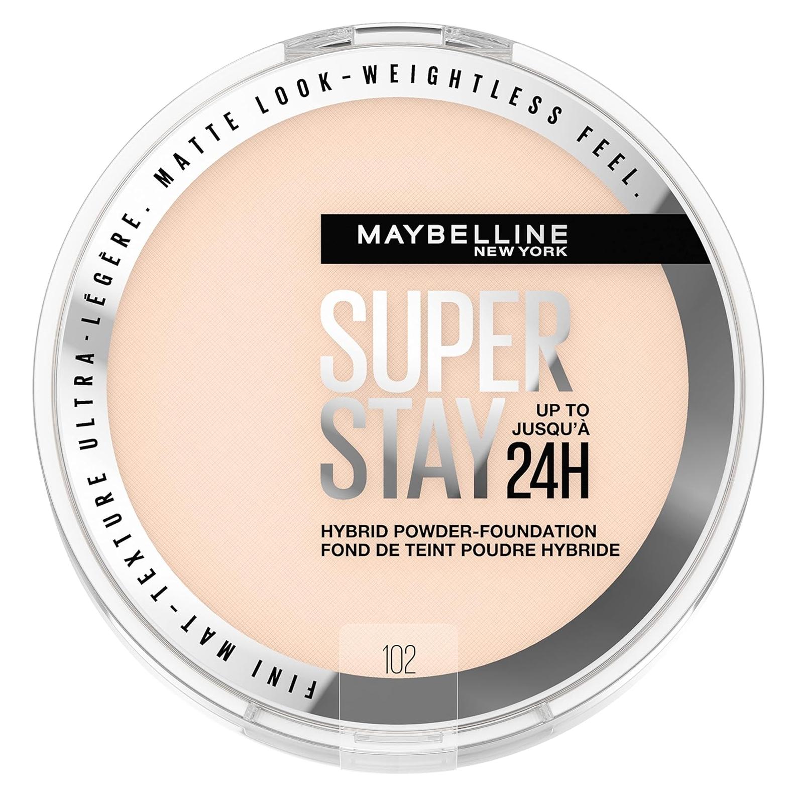 Maybelline Super Stay Polvo-Fundación Híbrido 102 - 59.83g