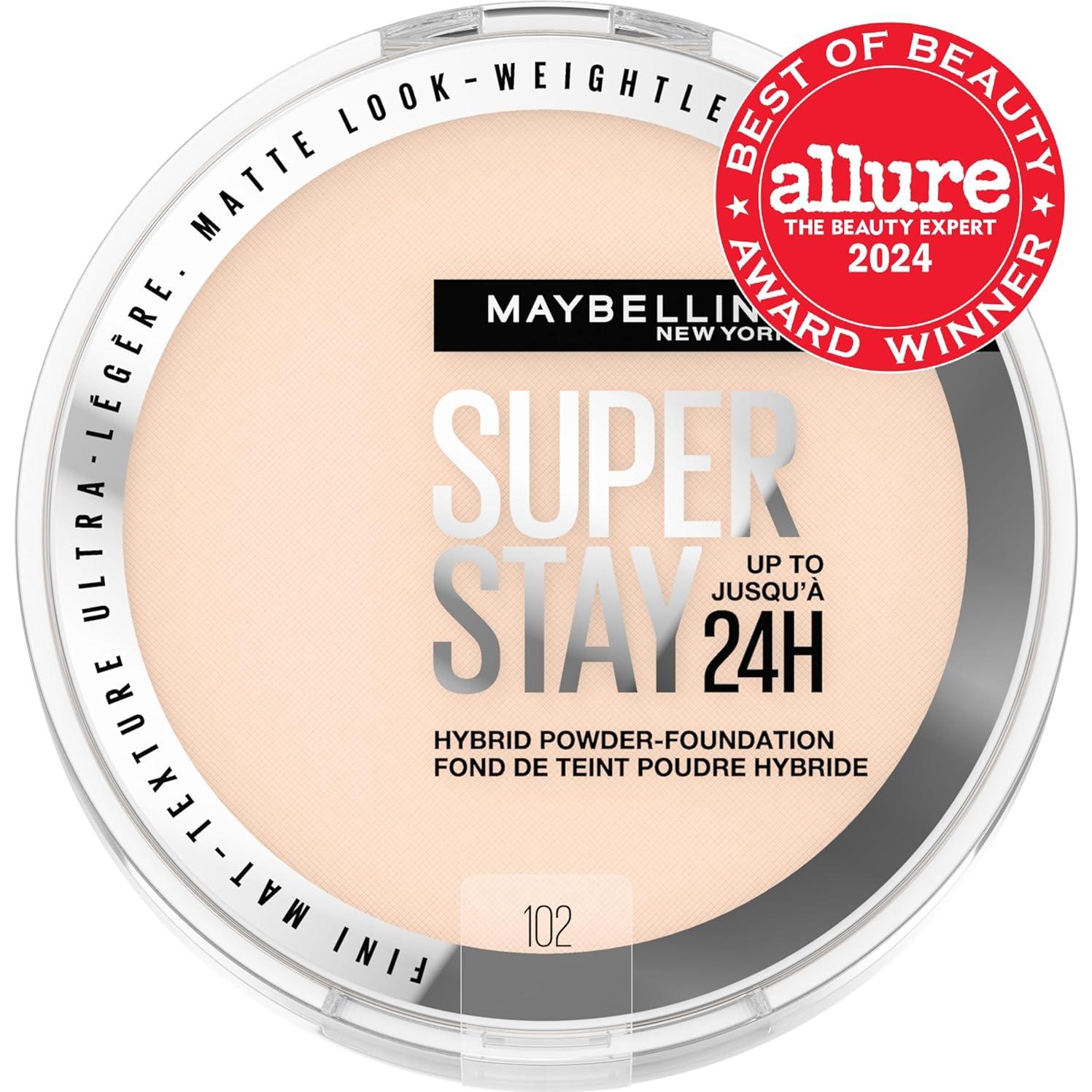 Maybelline Super Stay Polvo-Fundación Híbrido 102 - 59.83g