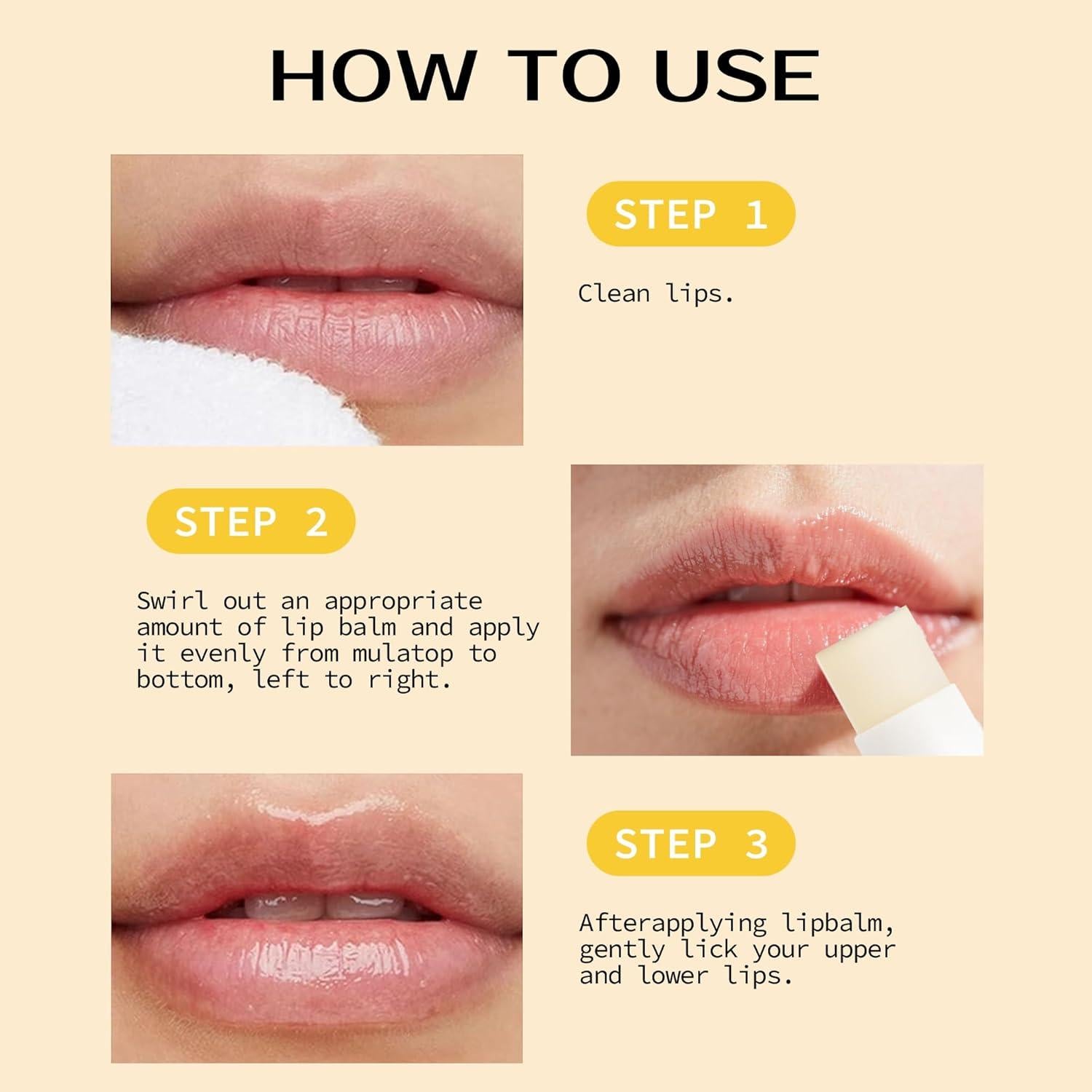 Bálsamo Labial de Cúrcuma LoisAAA 4.8g Aclarador Hidratante