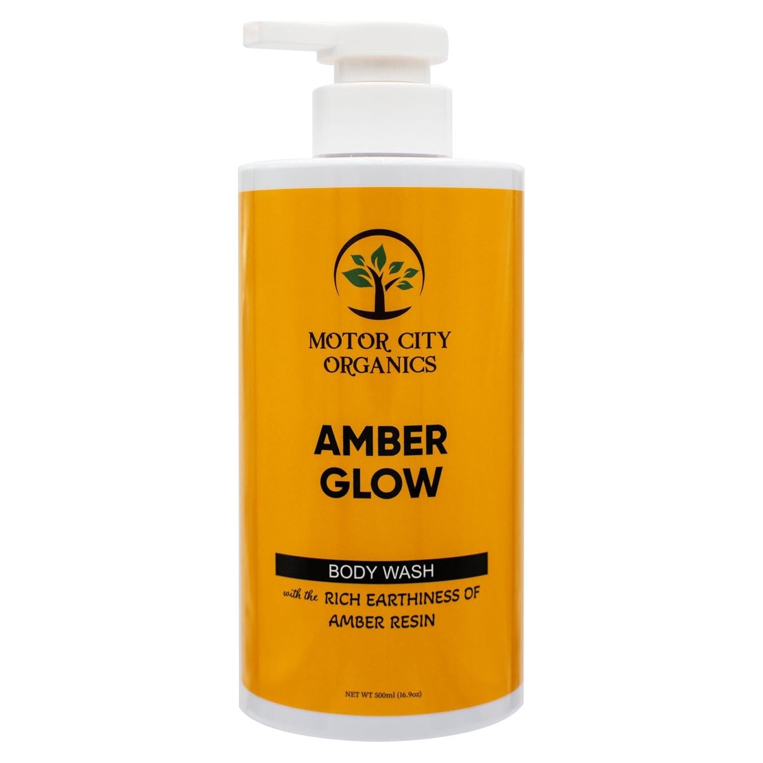 Gel de Ducha Brillo Ámbar Motor City Organics 478 ml
