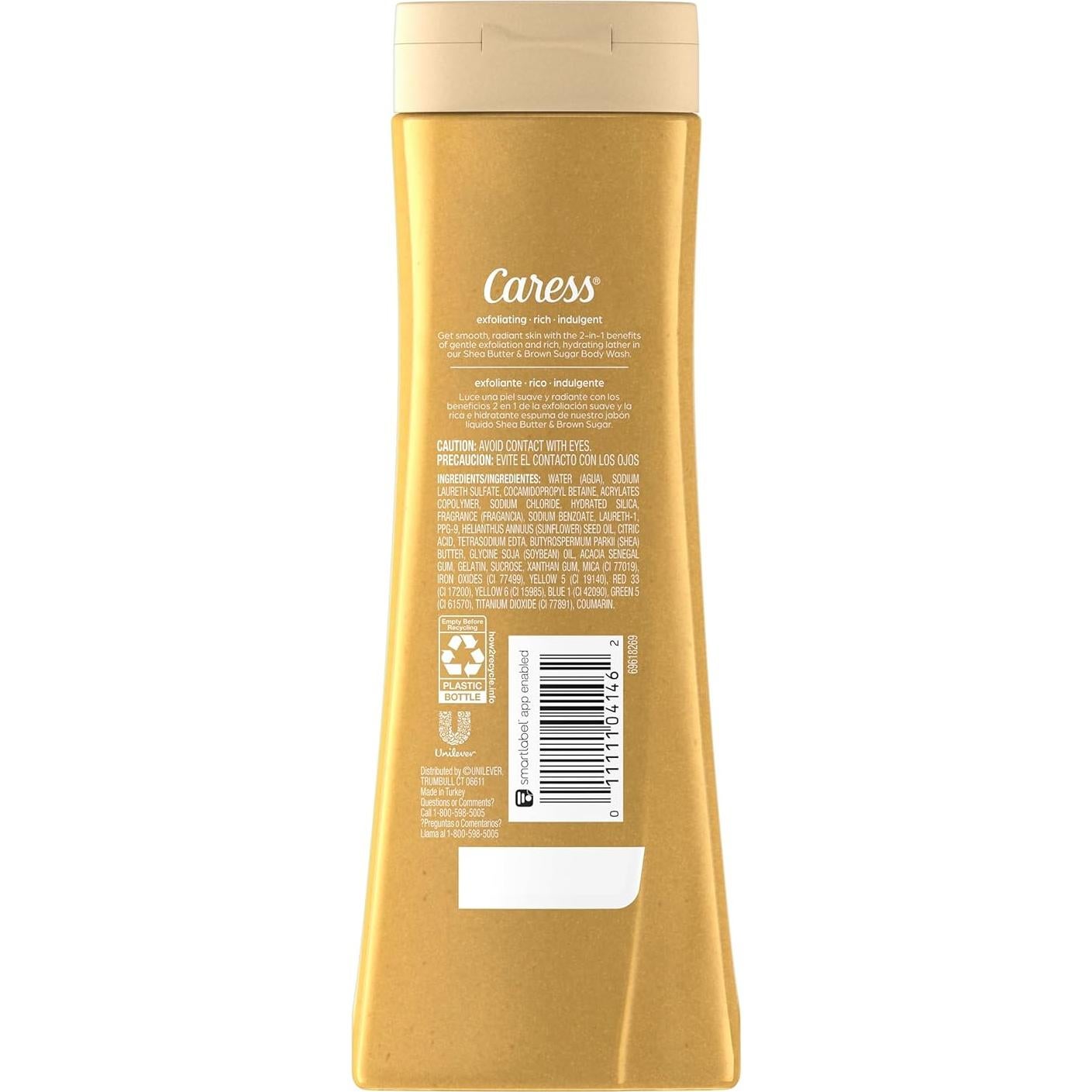 Jabón de Cuerpo Caress Manteca de Karité 591 ml Hidratante