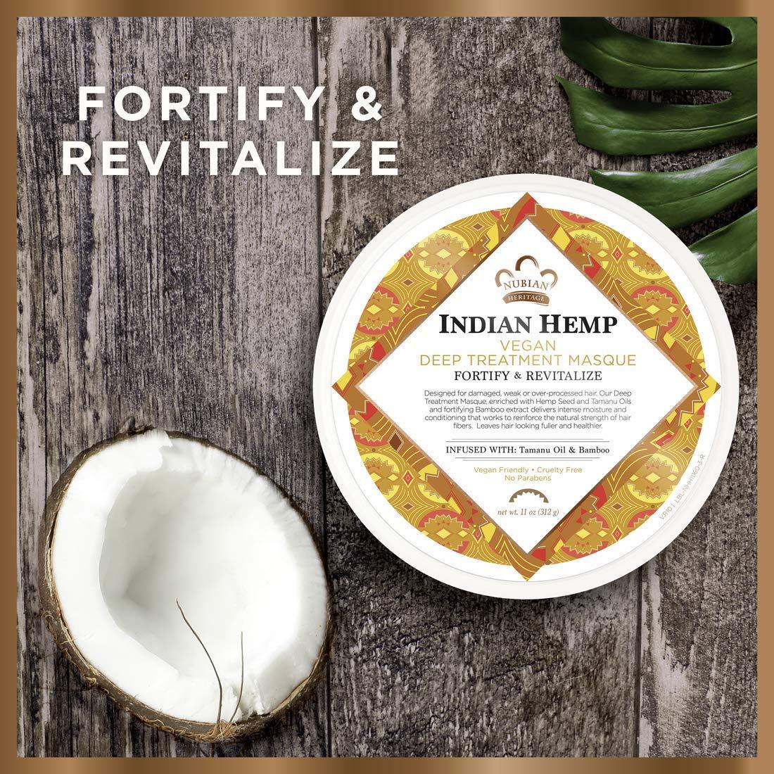 Mascarilla Hidratante Profunda Nubian Heritage 311 g Cabello Débil