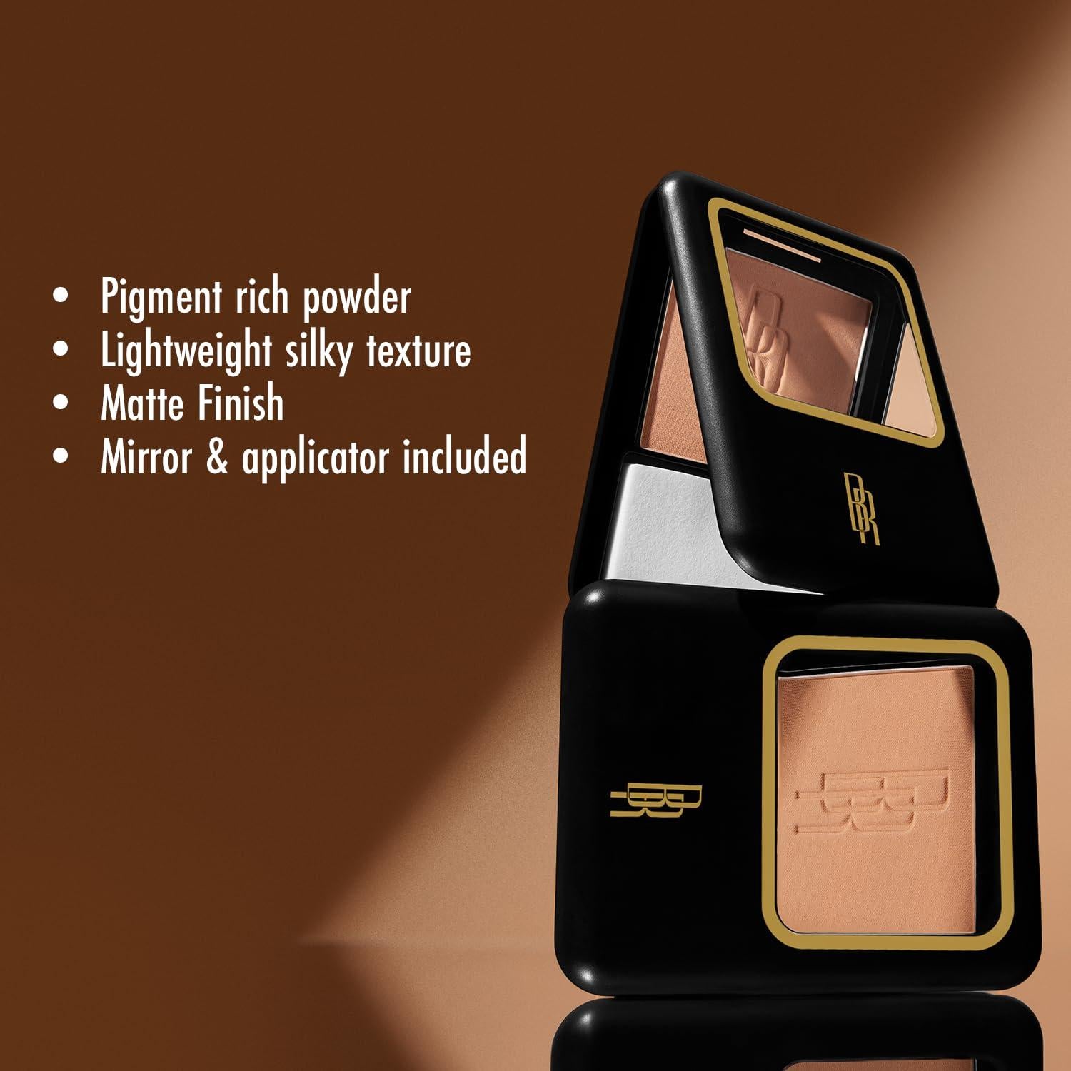 Polvo Compacto Black Radiance Biscotti 4.5g Acabado Mate