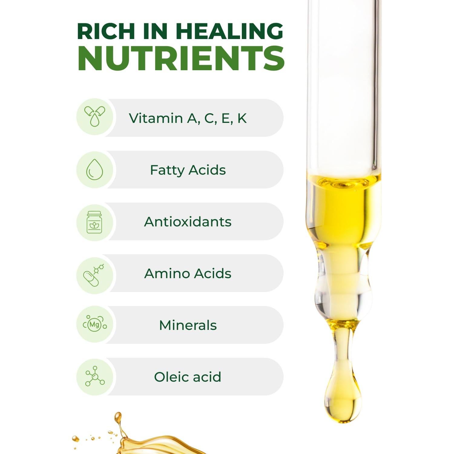 Aceite de Semilla de Moringa Orgánico Pura Vida 60 ml - Piel y Cabello