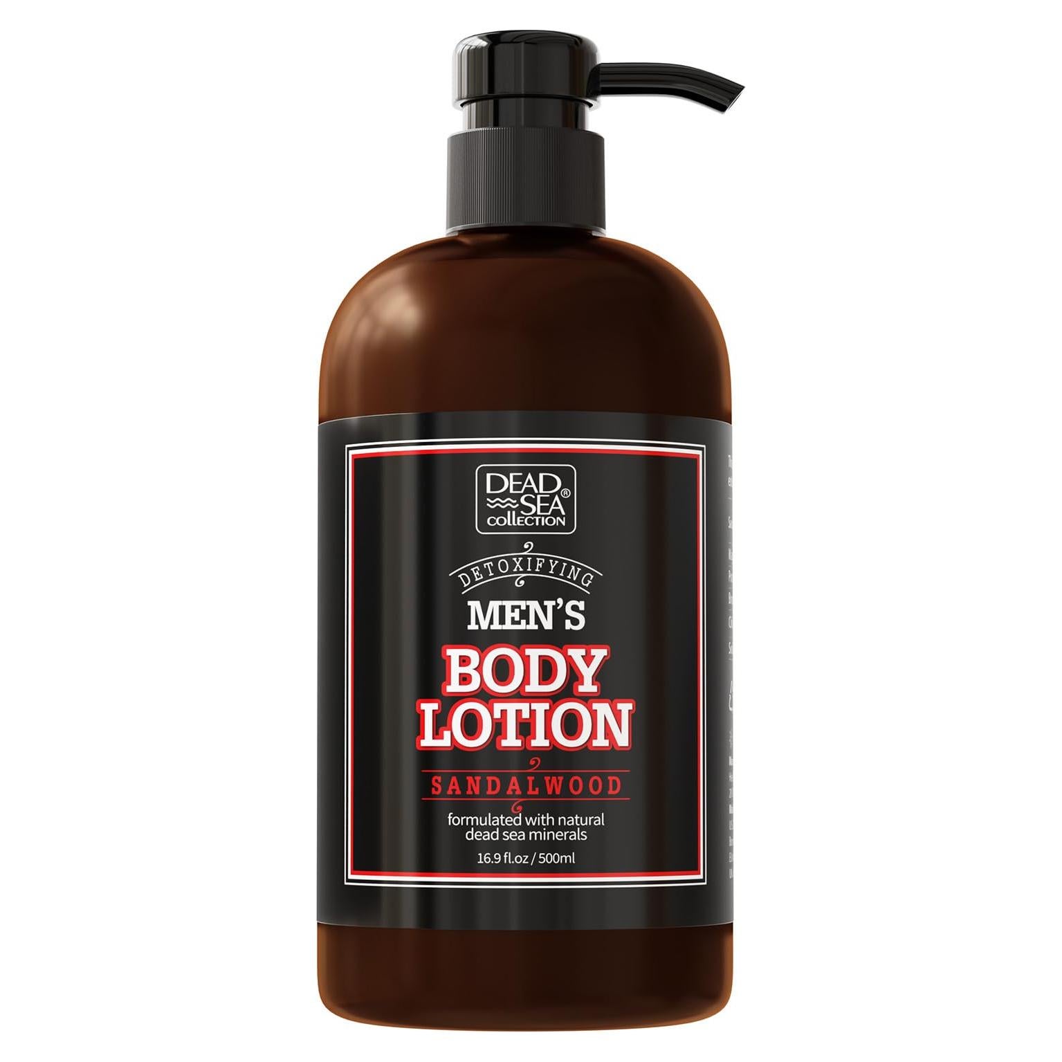 Loción Corporal Hidratante para Hombres Sándalo 500ml - Mar Muerto