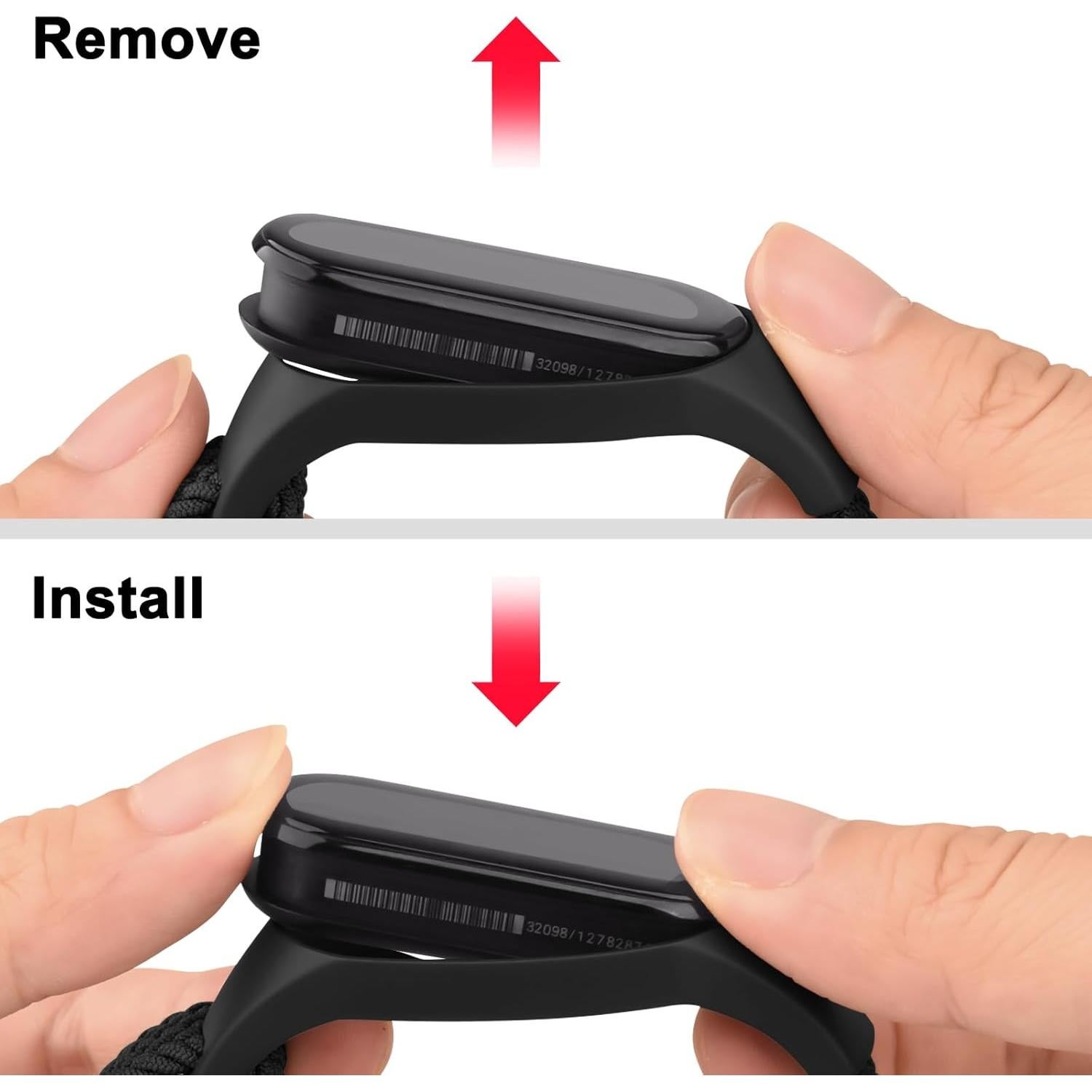 Correa Deportiva Wanme para Xiaomi Mi Band 5/6/7 y Amazfit