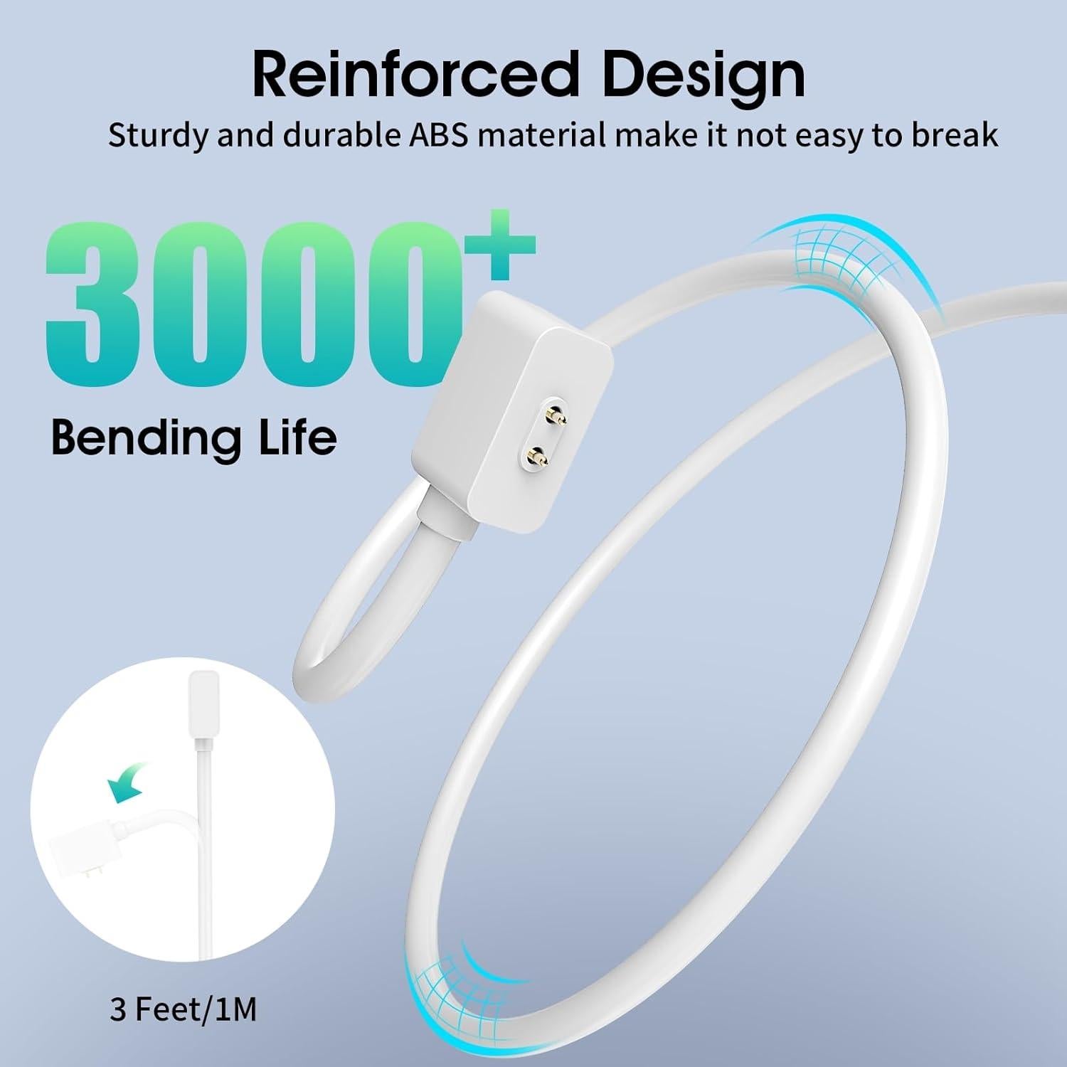 Cargador TiMOVO para Redmi Watch 5/4/3 Active, 100 cm