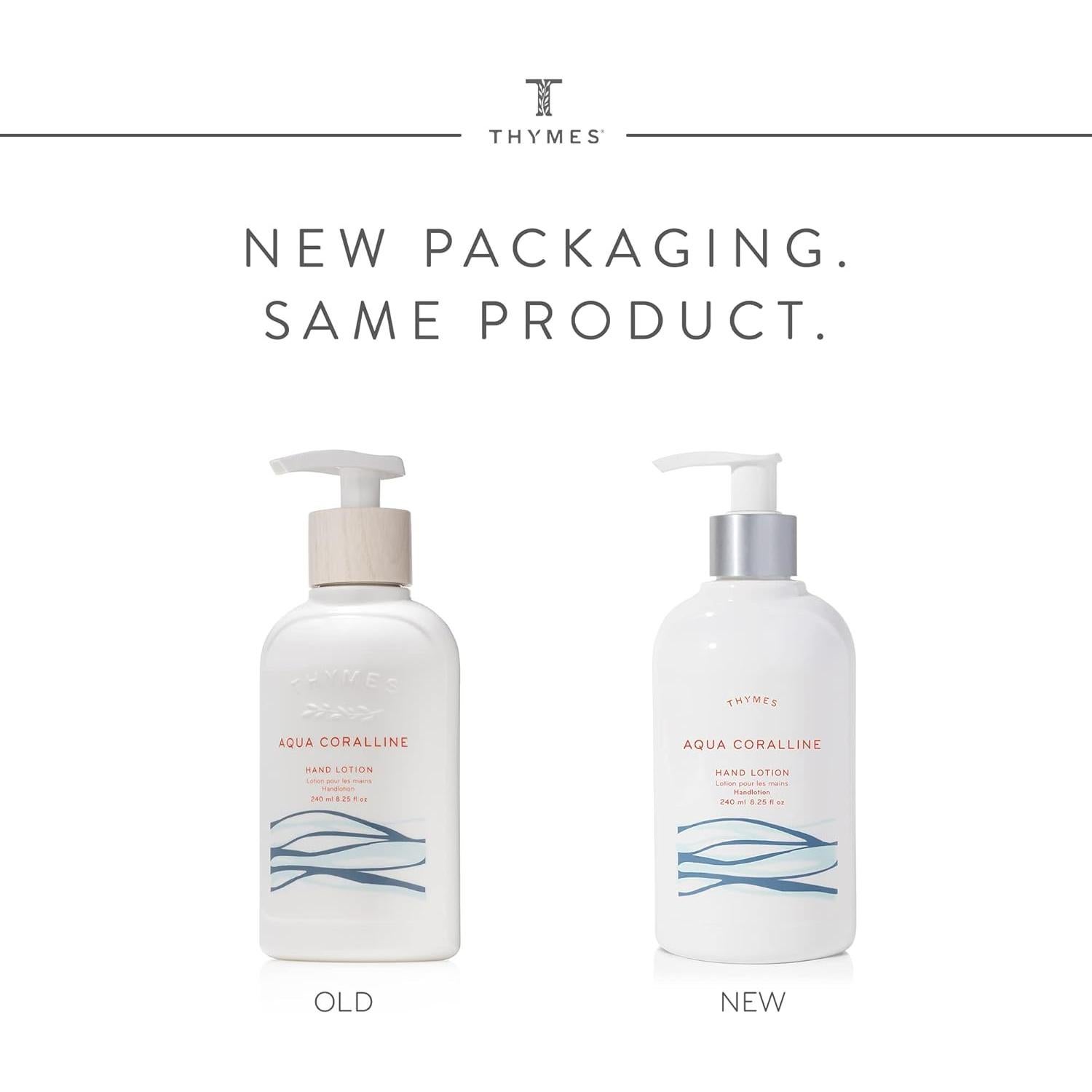 Loción de Manos Thymes Aqua Coralline 245 ml - Hidratante