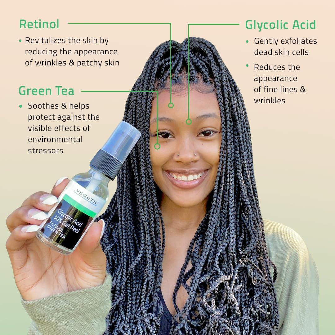 Peeling Facial AHA 30% YEOUTH con Retinol 28.35g - Exfoliante