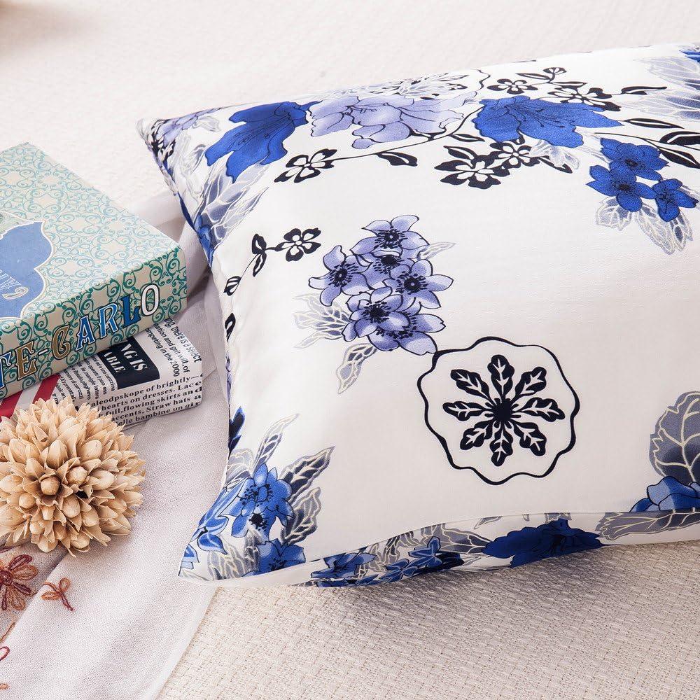 Funda de Almohada de Seda de Morera Tim & Tina Estándar 66x51cm