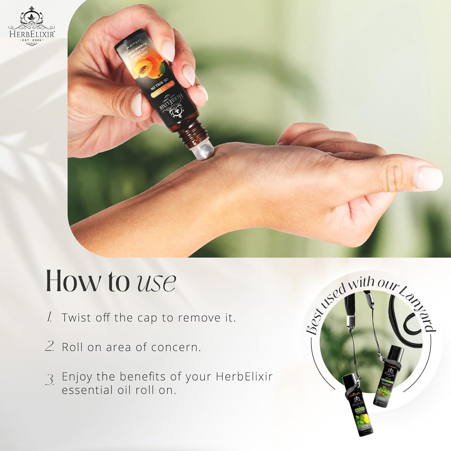 Aceite Facial Roll On Hueso de Albaricoque 10ml - Hidratante