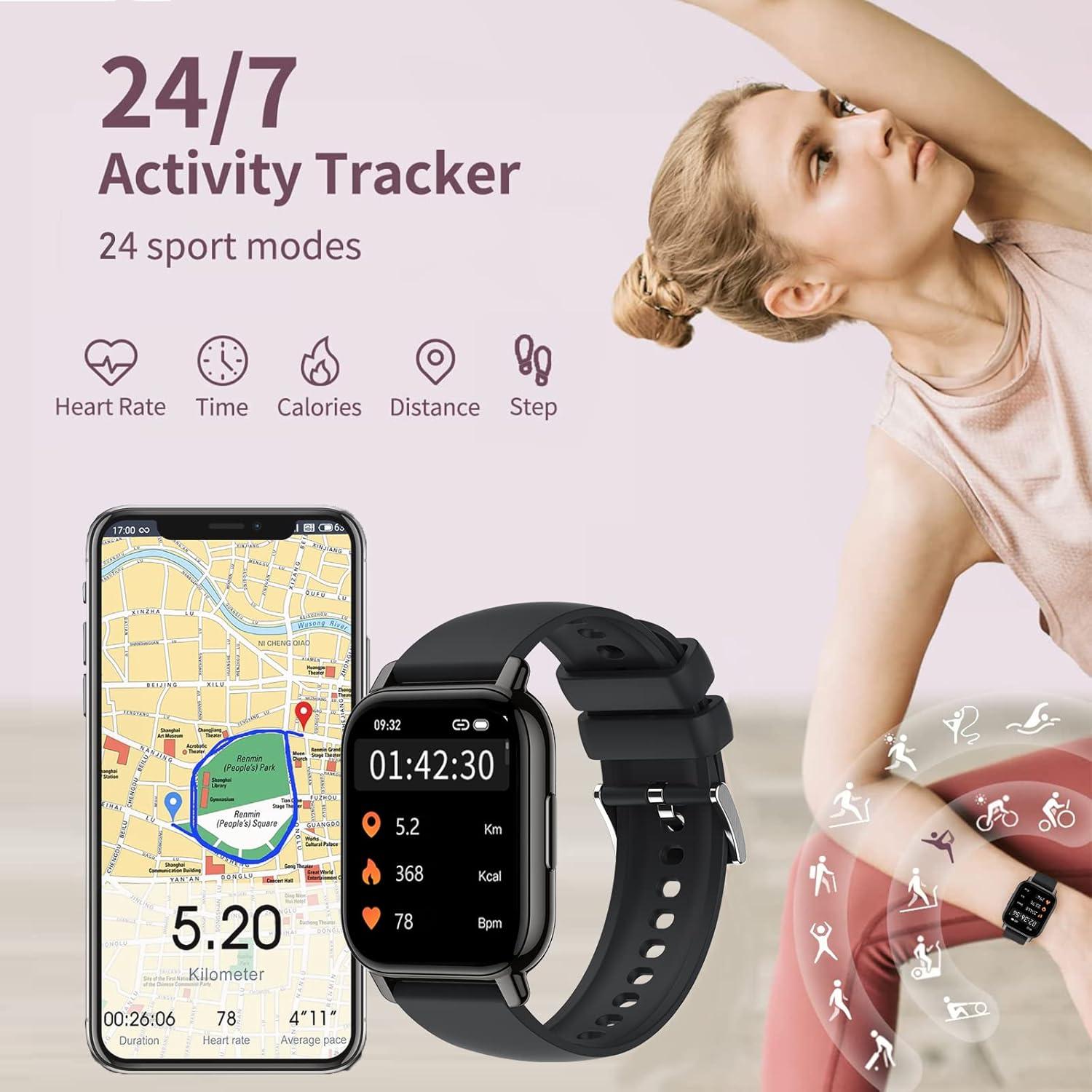 Reloj Inteligente Maisi P66 1.85'' HD Fitness Impermeable