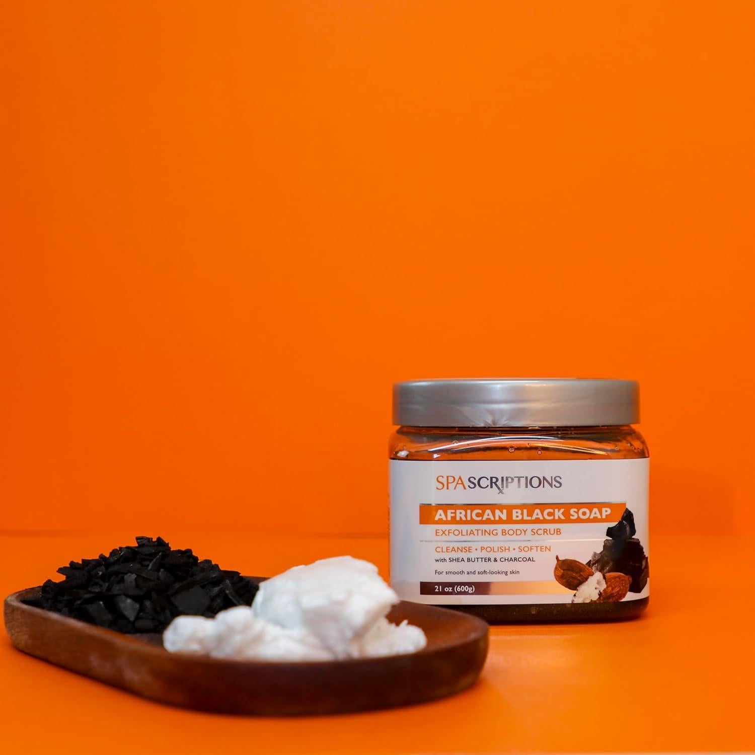 Exfoliante Corporal Spascriptions 595 g Jabón Negro Africano