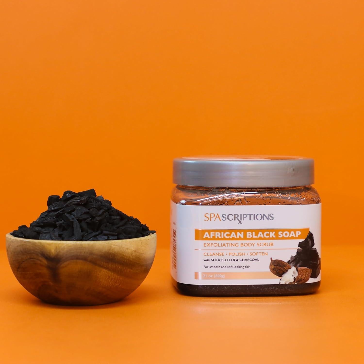 Exfoliante Corporal Spascriptions 595 g Jabón Negro Africano