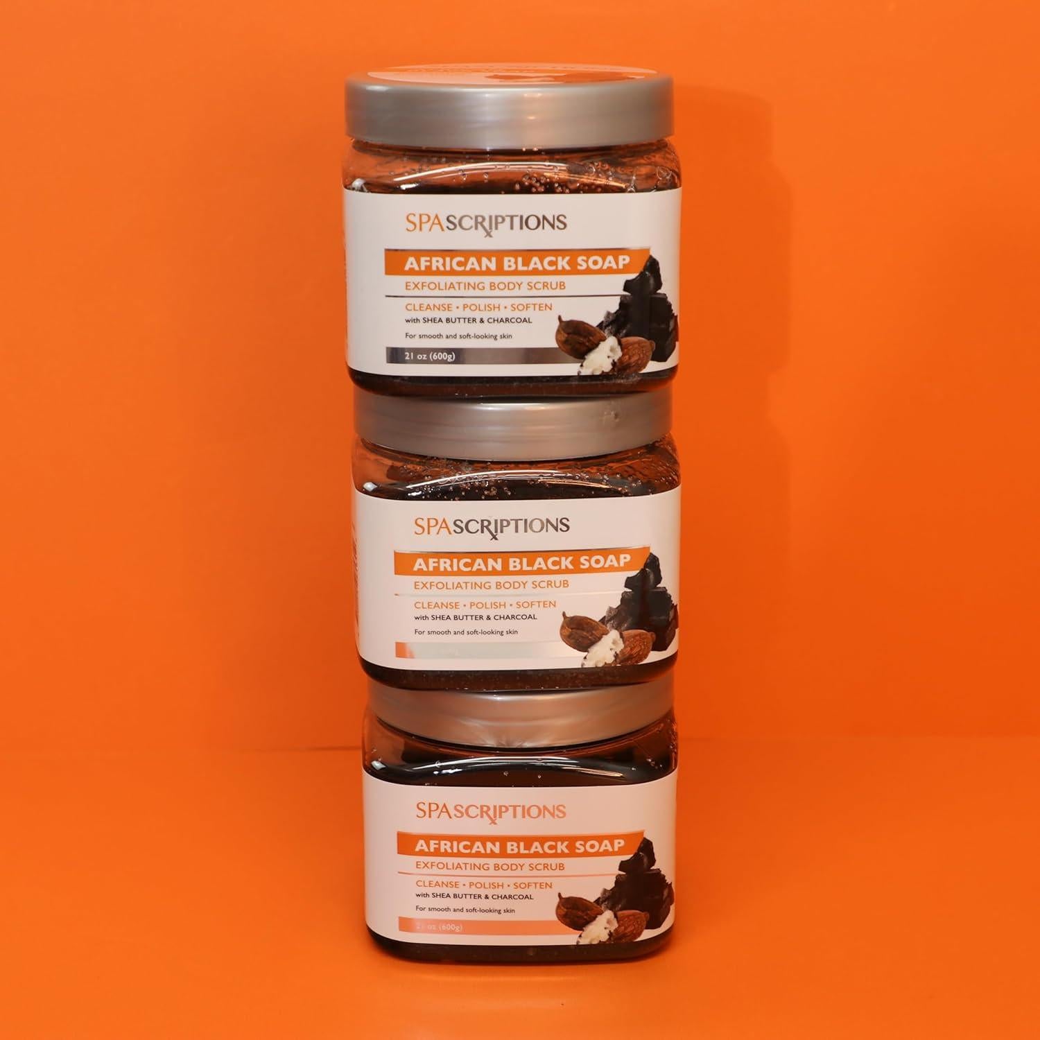 Exfoliante Corporal Spascriptions 595 g Jabón Negro Africano