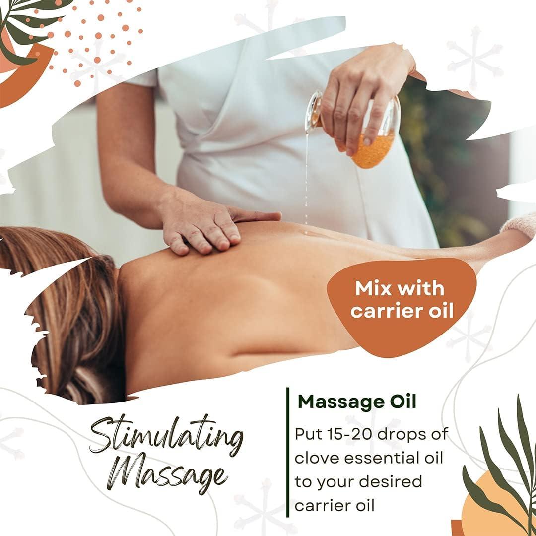 Aceite Esencial de Clavo Natural 118 ml - Grado Terapéutico