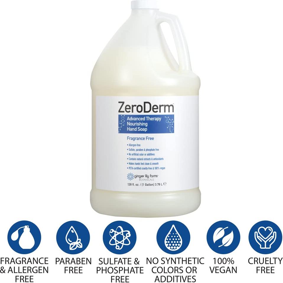 Jabón de Manos Líquido Vegano Ginger Lily 3.86 kg Sin Fragancia