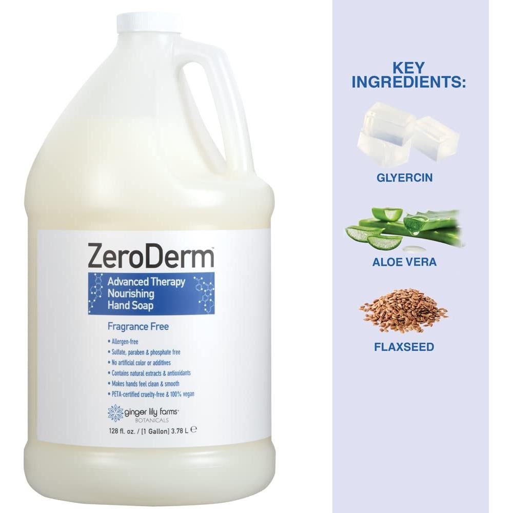 Jabón de Manos Líquido Vegano Ginger Lily 3.86 kg Sin Fragancia