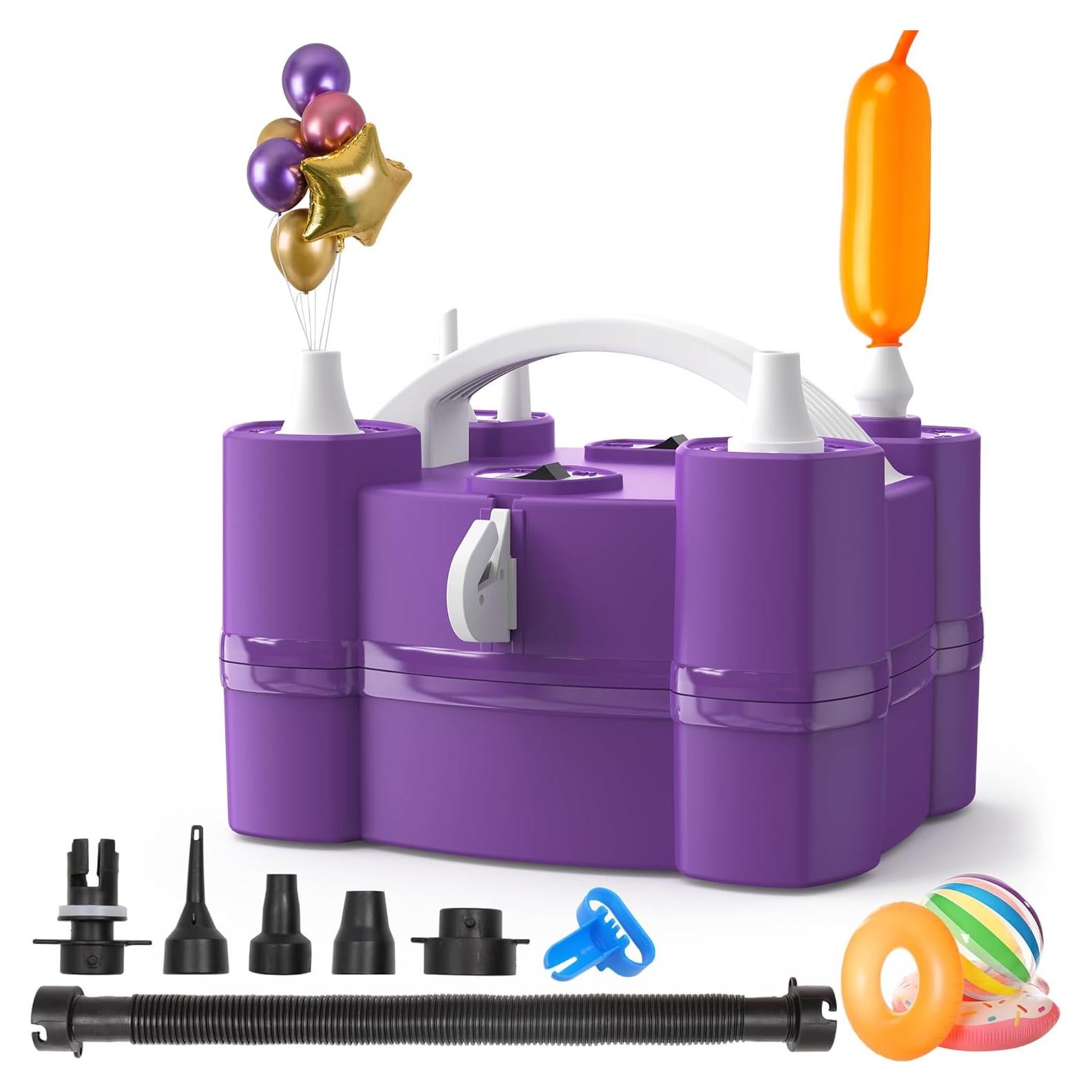 Bomba de Aire Eléctrica Keaibuding 3-en-1 para Globos