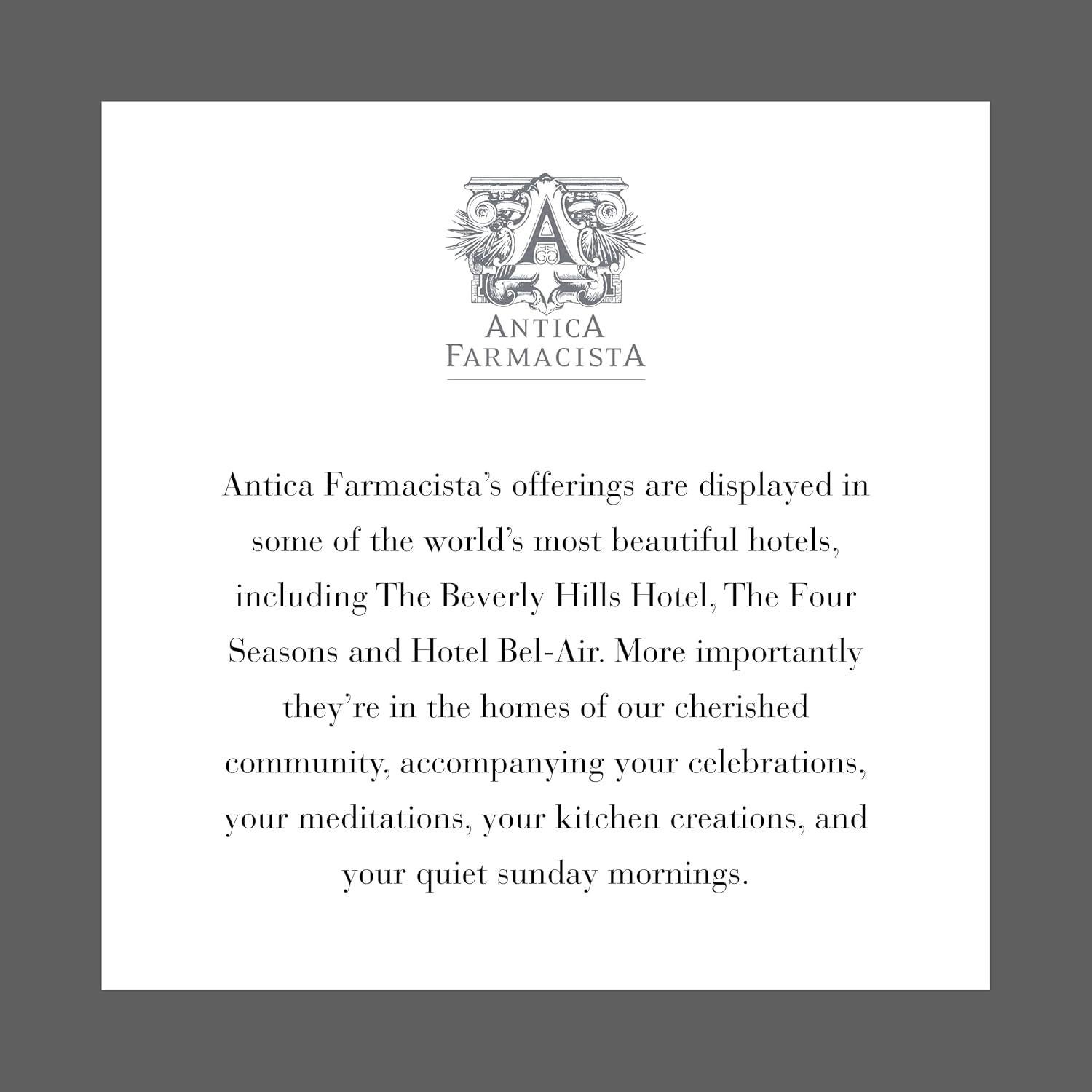 Antica Farmacista Loción Hidratante Corporal Acqua 295 ml