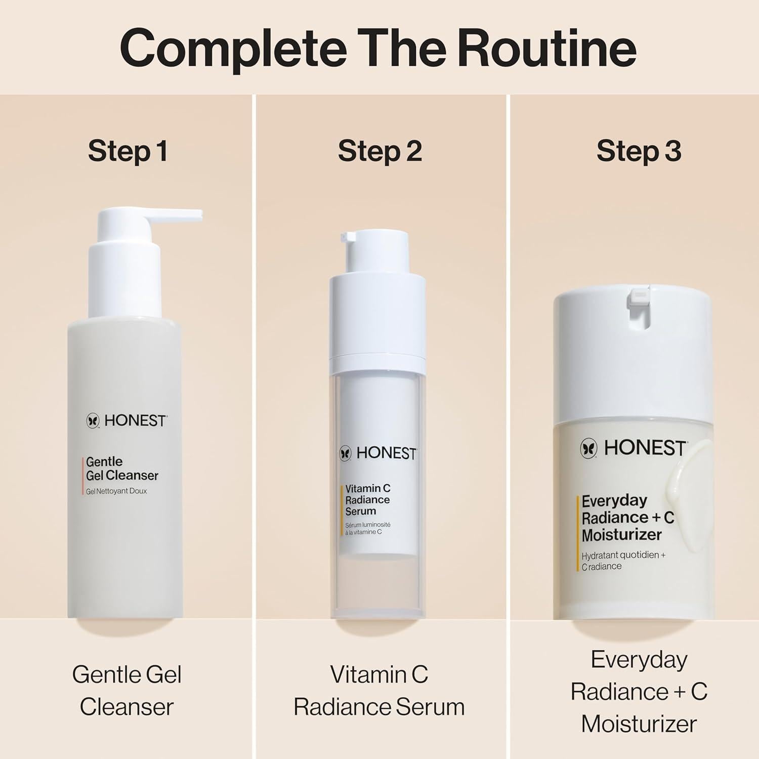 Hidratante Ligero Honest Beauty 50 ml - Vitamina C y Niacinamida