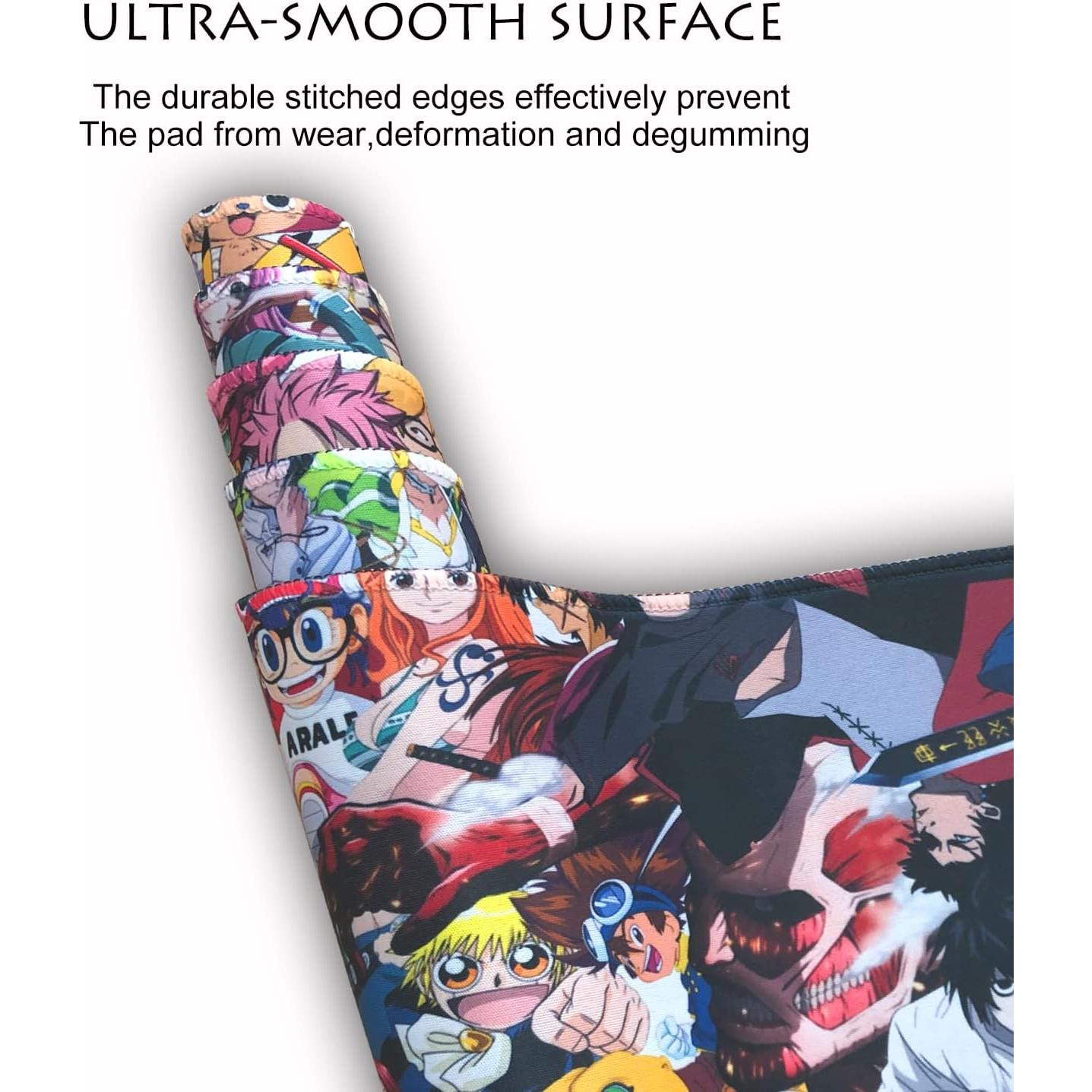 Alfombrilla de Ratón Gaming KINPLE XXL 90x40cm Impermeable