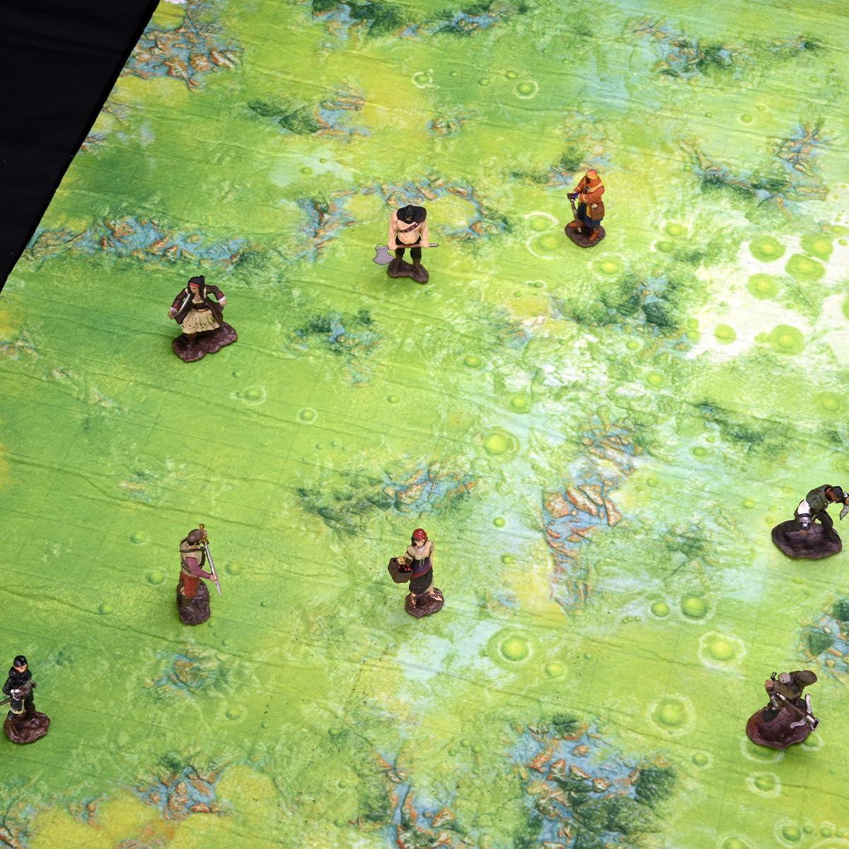 Mapa de Batalla WarLock Tiles Laguna Ácida 61x61 cm