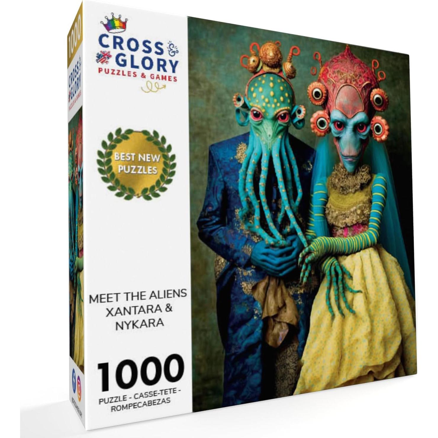 Rompecabezas 1000 Piezas Cross & Glory Xantara y Nykara