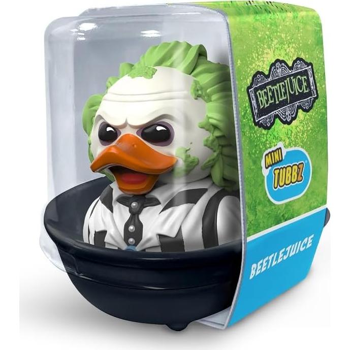 TUBBZ Mini Beetlejuice Pato de Goma 5 cm Coleccionable