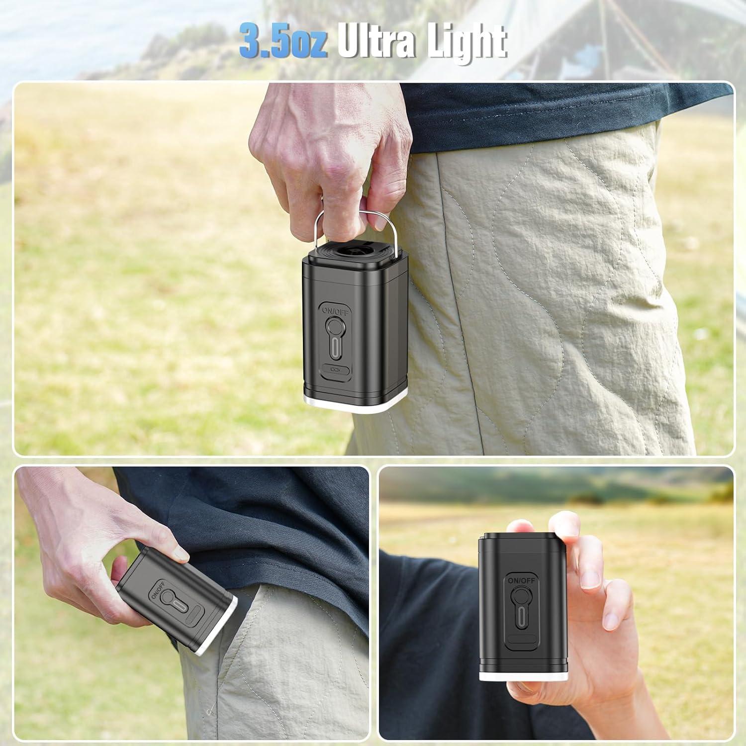 Bomba de aire portátil LILTSDRAE recargable 30W 4 kPa