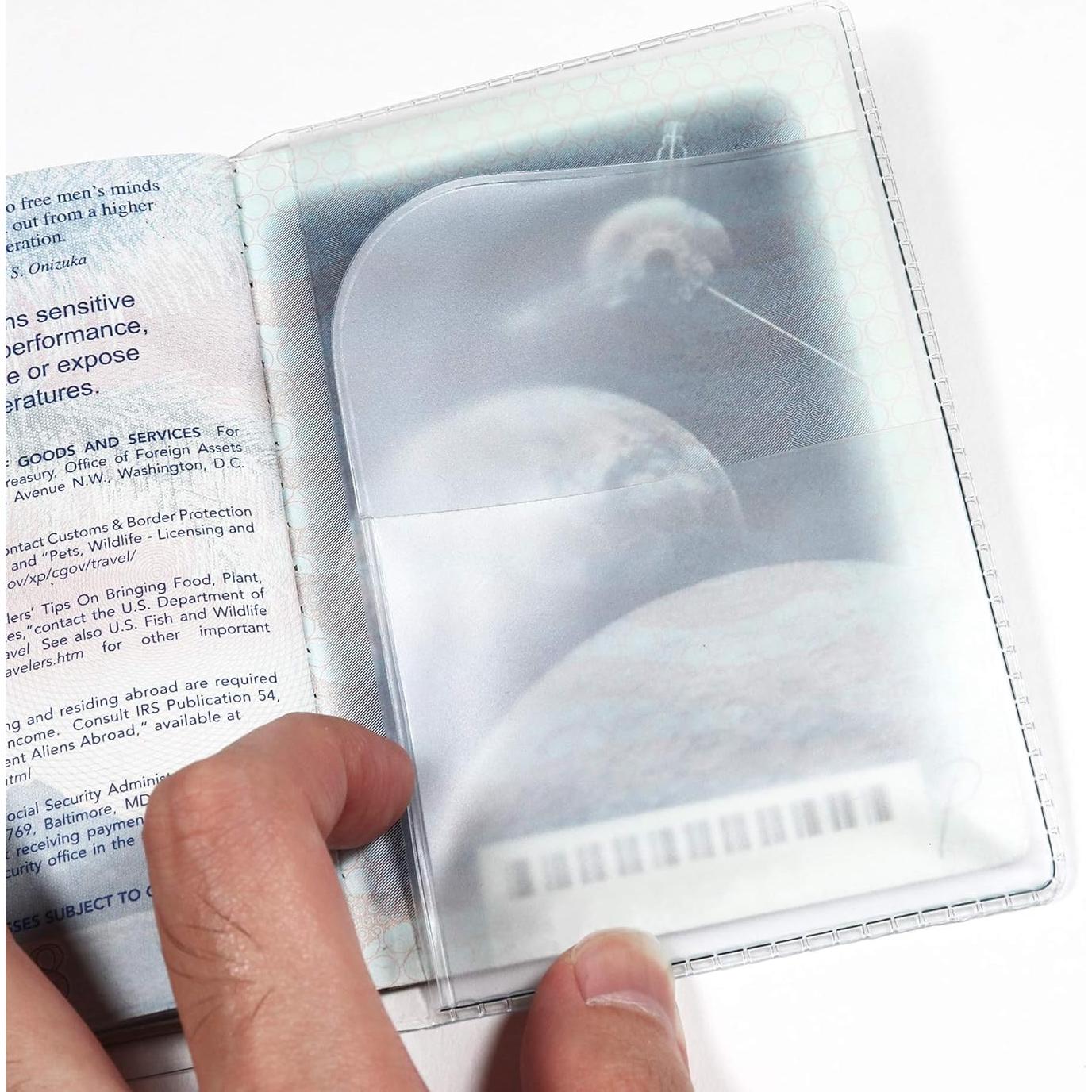 Cubiertas de Pasaporte Esenciales Millennial 6 Pzas PVC Impermeable