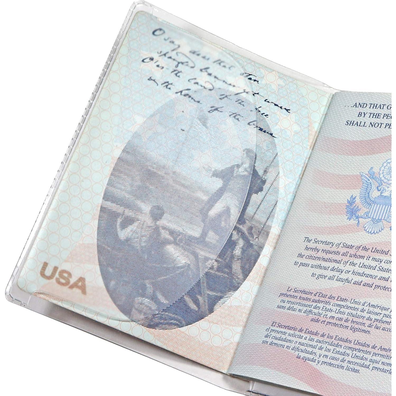 Cubiertas de Pasaporte Esenciales Millennial 6 Pzas PVC Impermeable