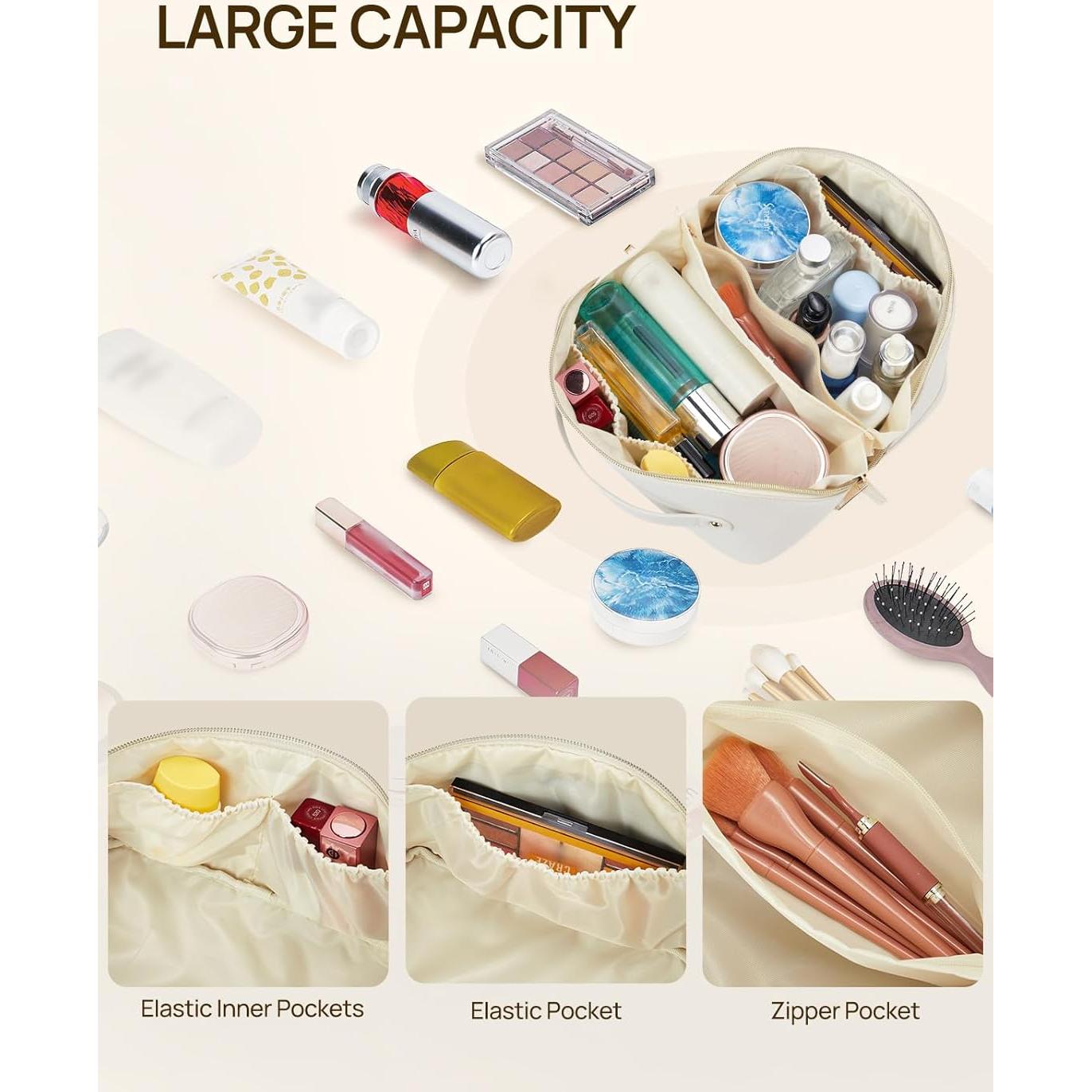 Bolsa de Maquillaje Telena Grande Resistente al Agua 27x12x12cm