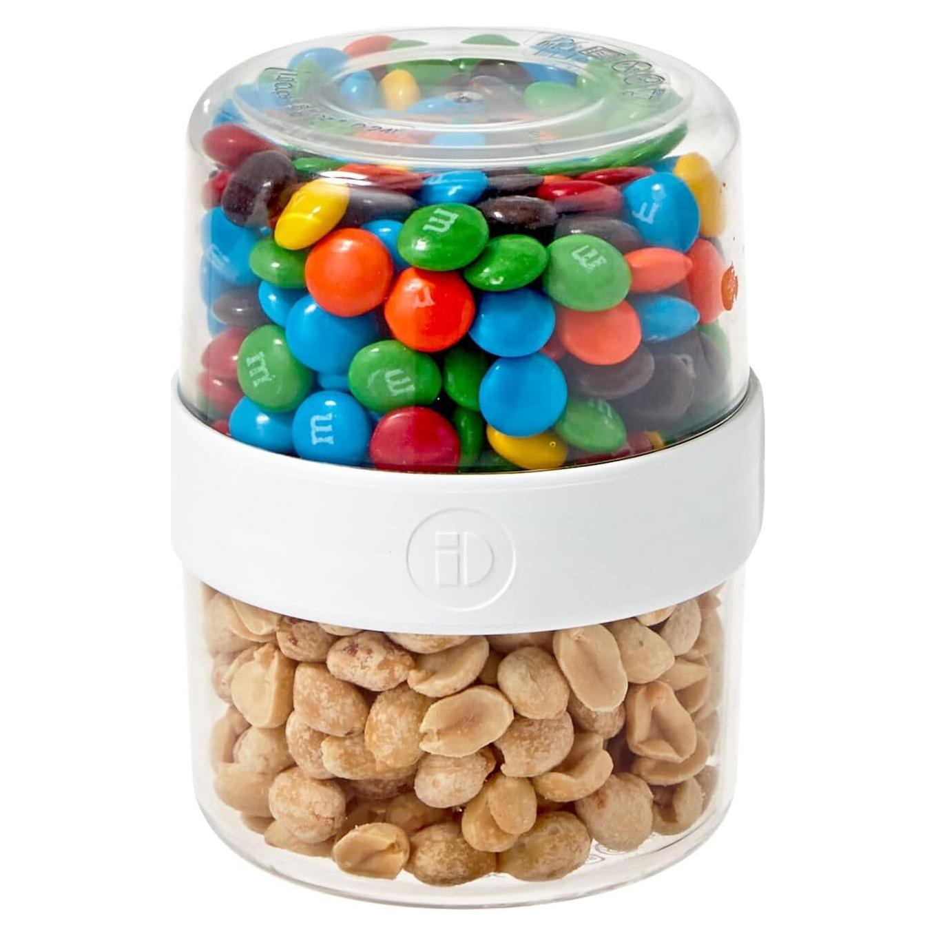 Recipiente Apilable Snack iDesign - Plástico Reciclado 9.3x9.3x11.7cm