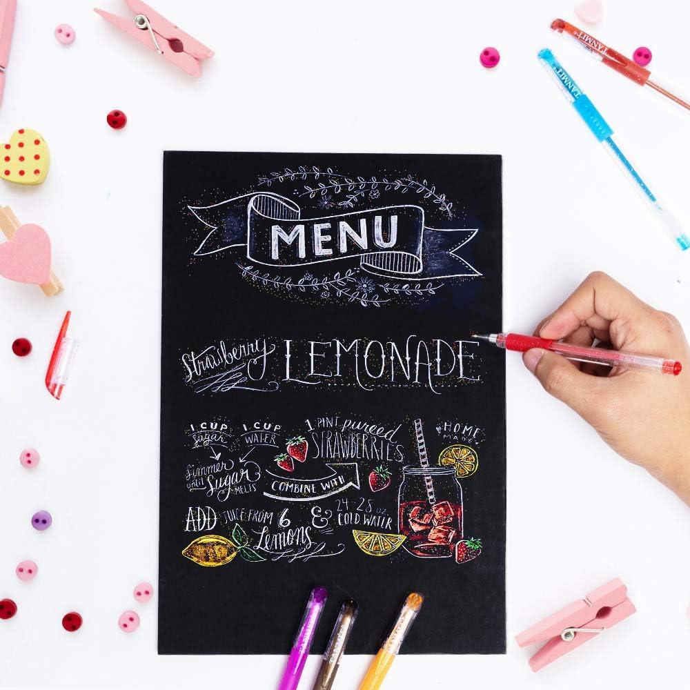 Set de 33 Bolígrafos de Gel Brillantes TANMIT - Multicolor