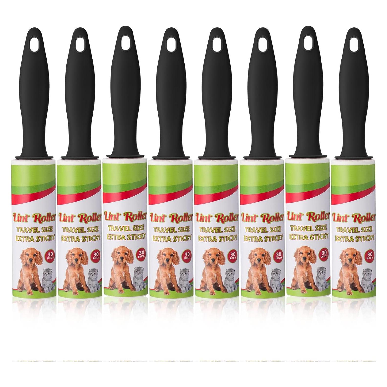 Hushee Mini Rodillos Quitapelusas 8 Pcs para Ropa y Muebles