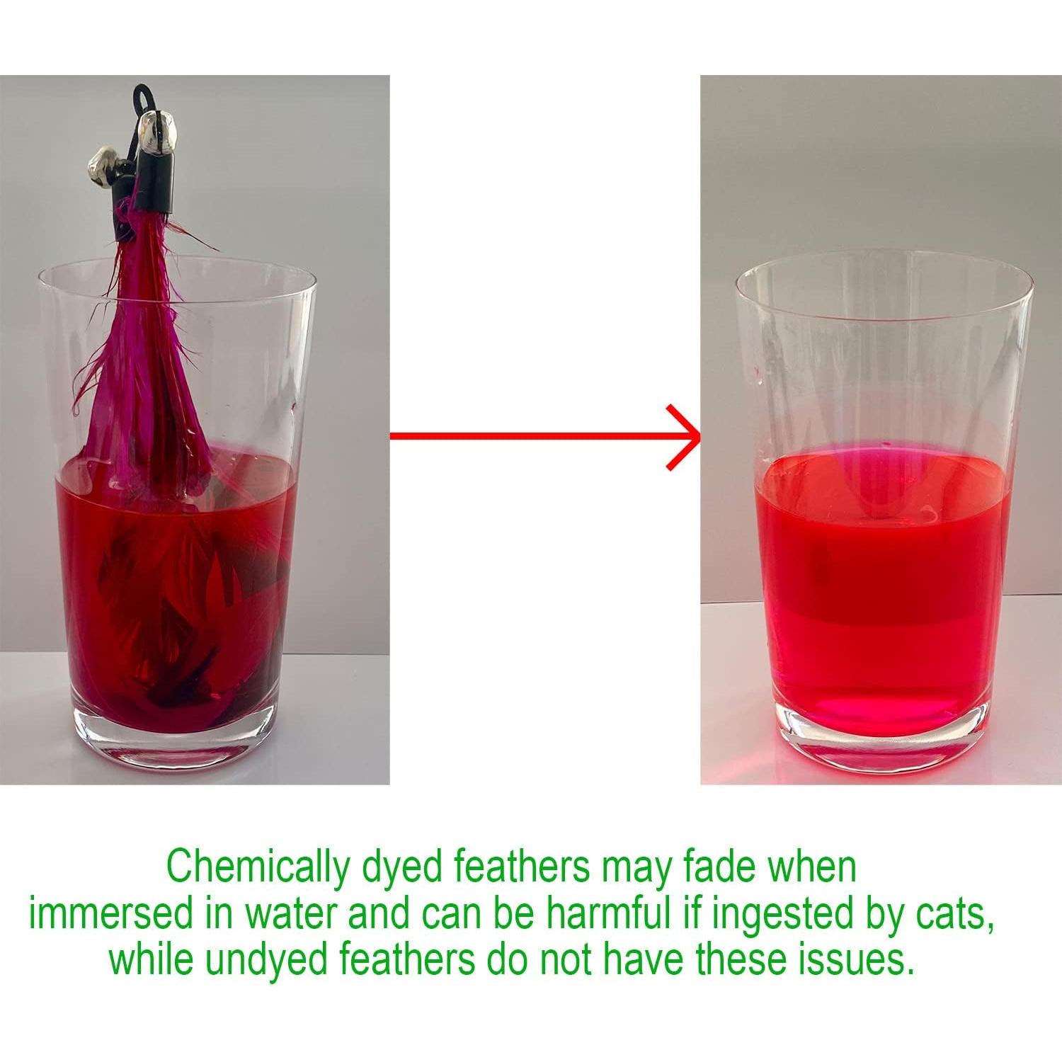 Juguete de Plumas para Gatos EcoCity con Varita y Recargas