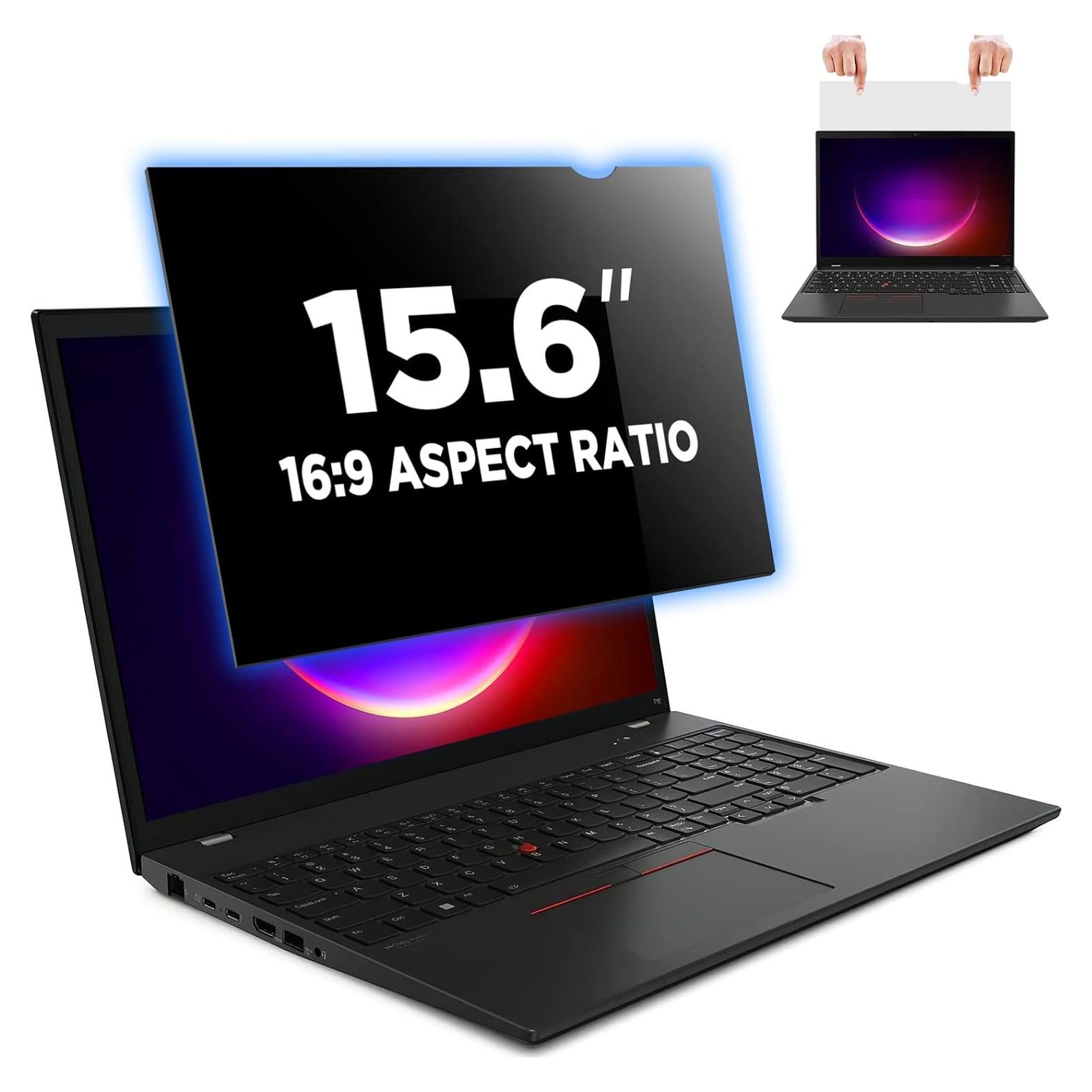 Filtro de Privacidad Magicmoon 15.6" Antirreflejo para Portátil