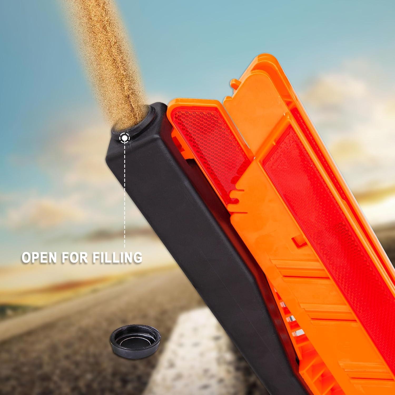 Triángulos de Advertencia CARTMAN 3PK Reflectores Emergencia