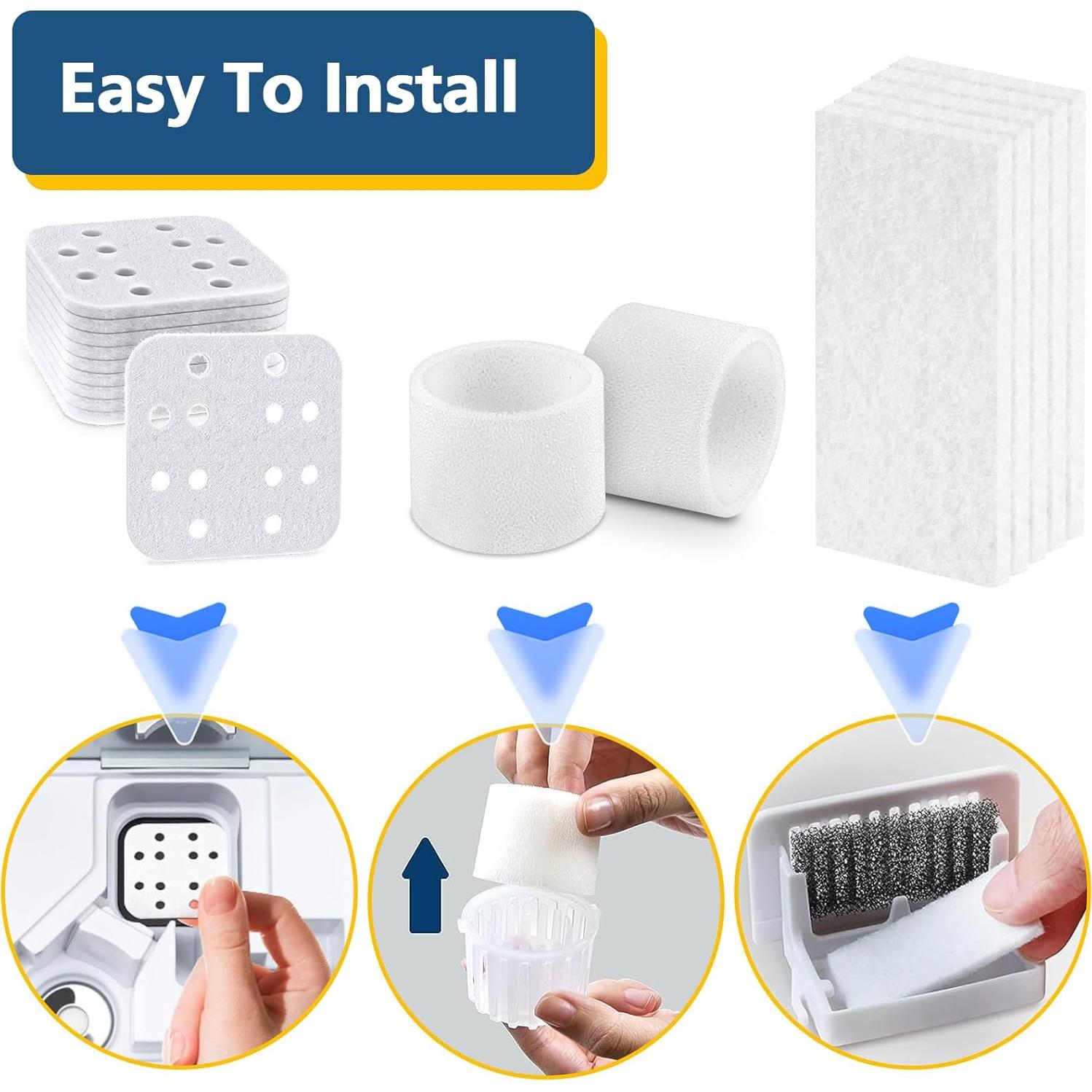 Paquete de 30 Filtros y Almohadillas para Humidificador LEVOIT