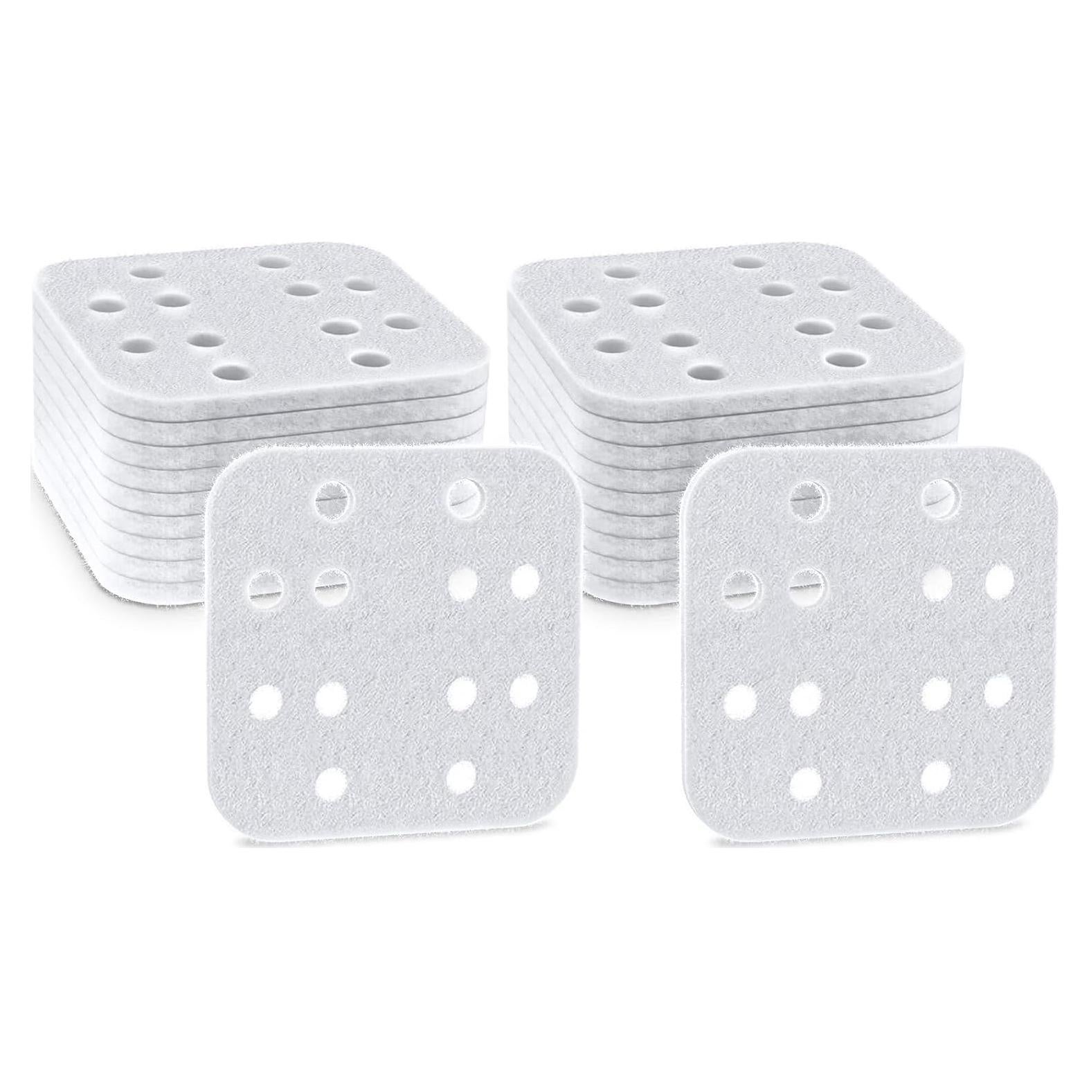 20 Almohadillas de Absorción Mineral Beckacher para Humidificadores