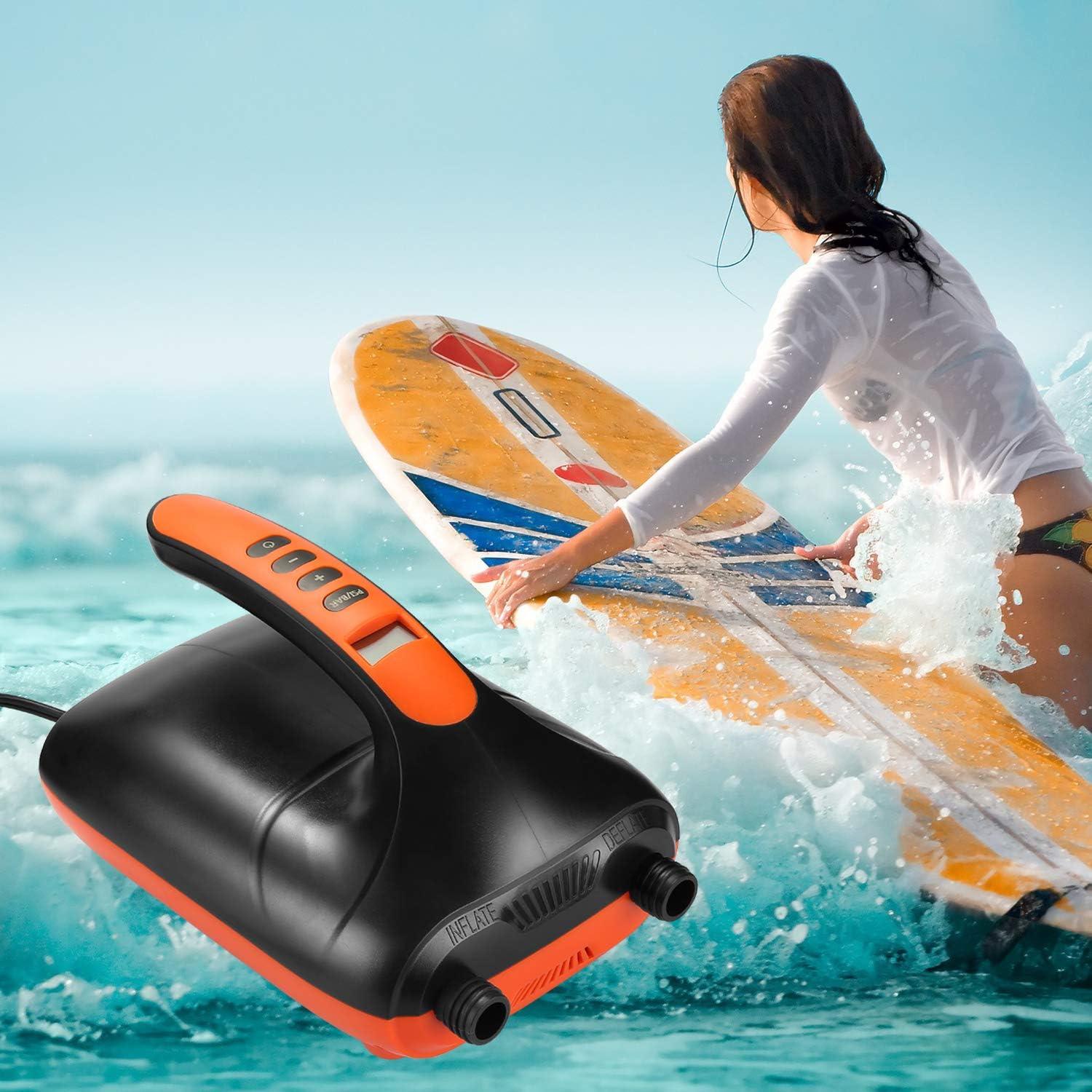 Bomba de Aire Eléctrica AGPTEK 20 PSI para Paddle y Kayaks