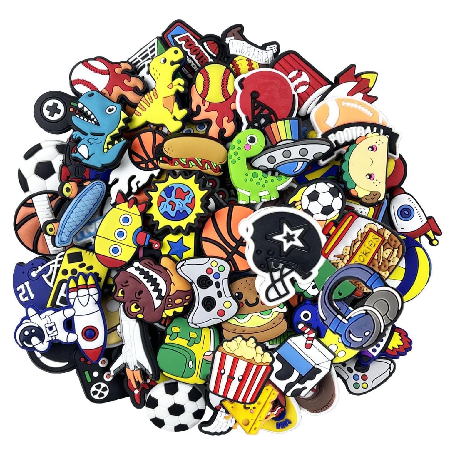 Encantos para Zapatos UNISKY 35 Pcs PVC Niños Accesorios