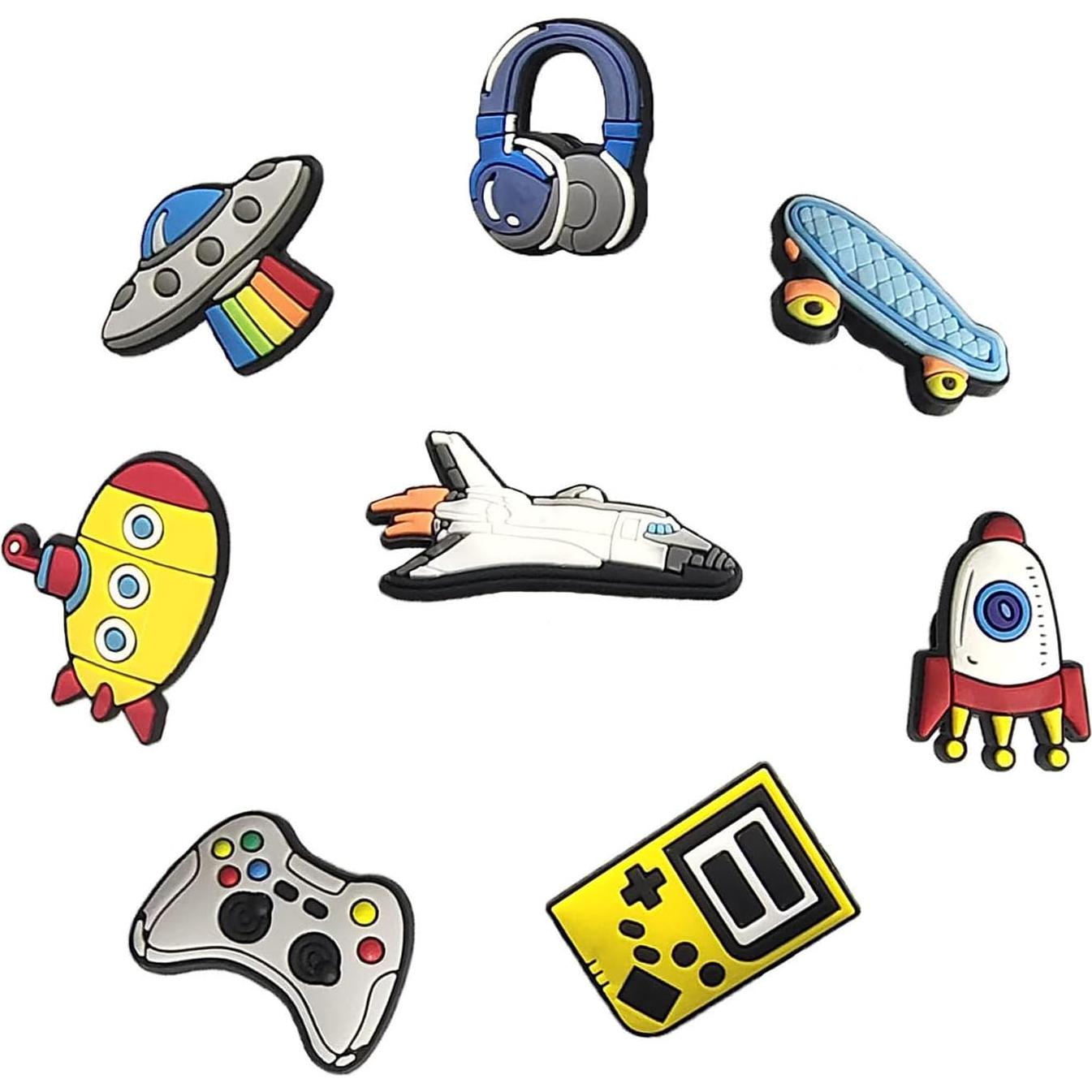 Encantos para Zapatos UNISKY 35 Pcs PVC Niños Accesorios